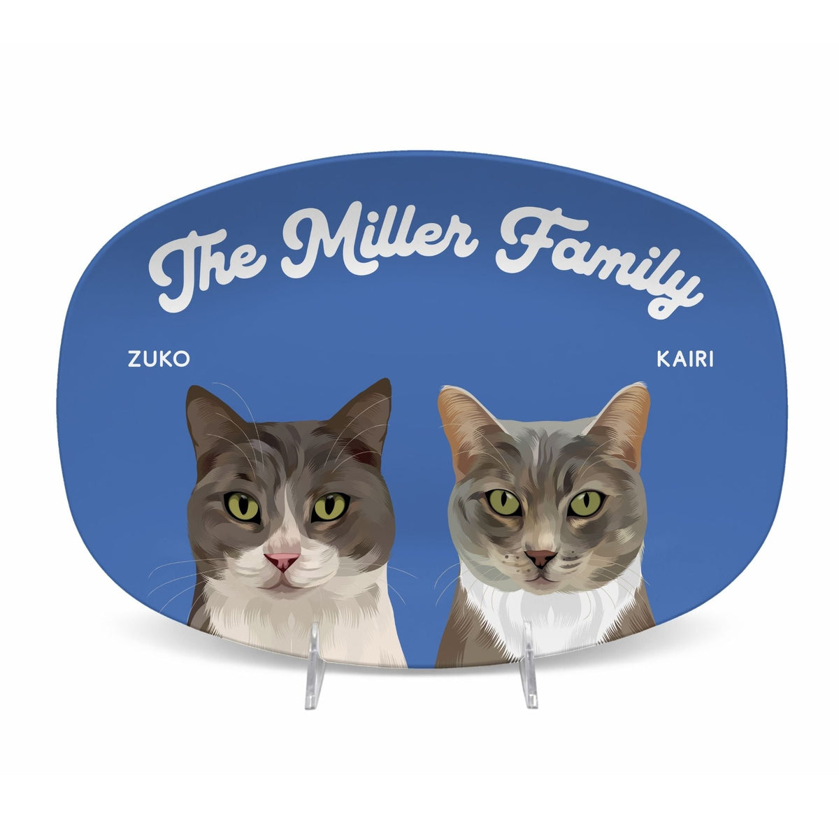 Custom Pet Portrait Plates and Platters