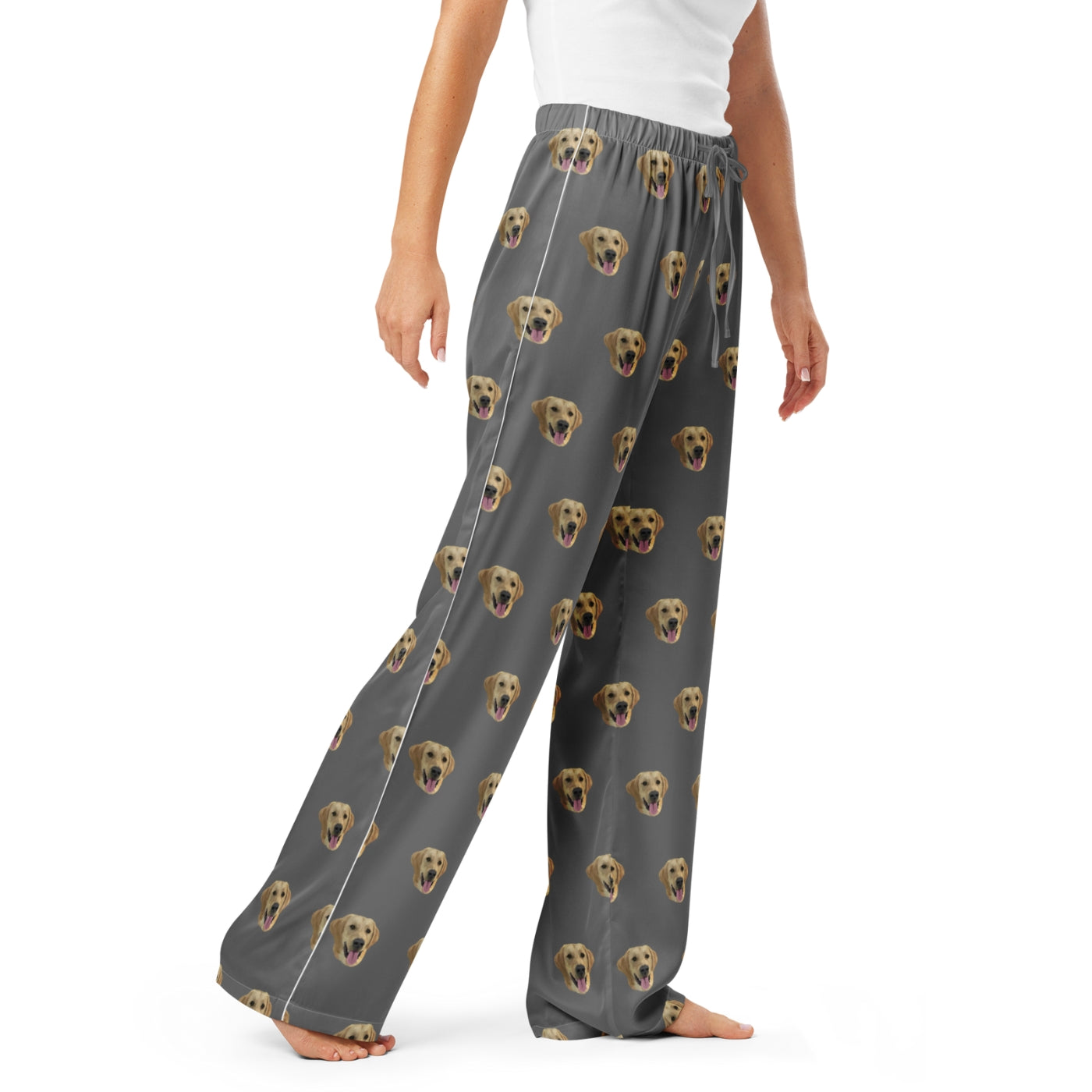 Custom Pet Portrait Pajama Pants for Women - NEW!