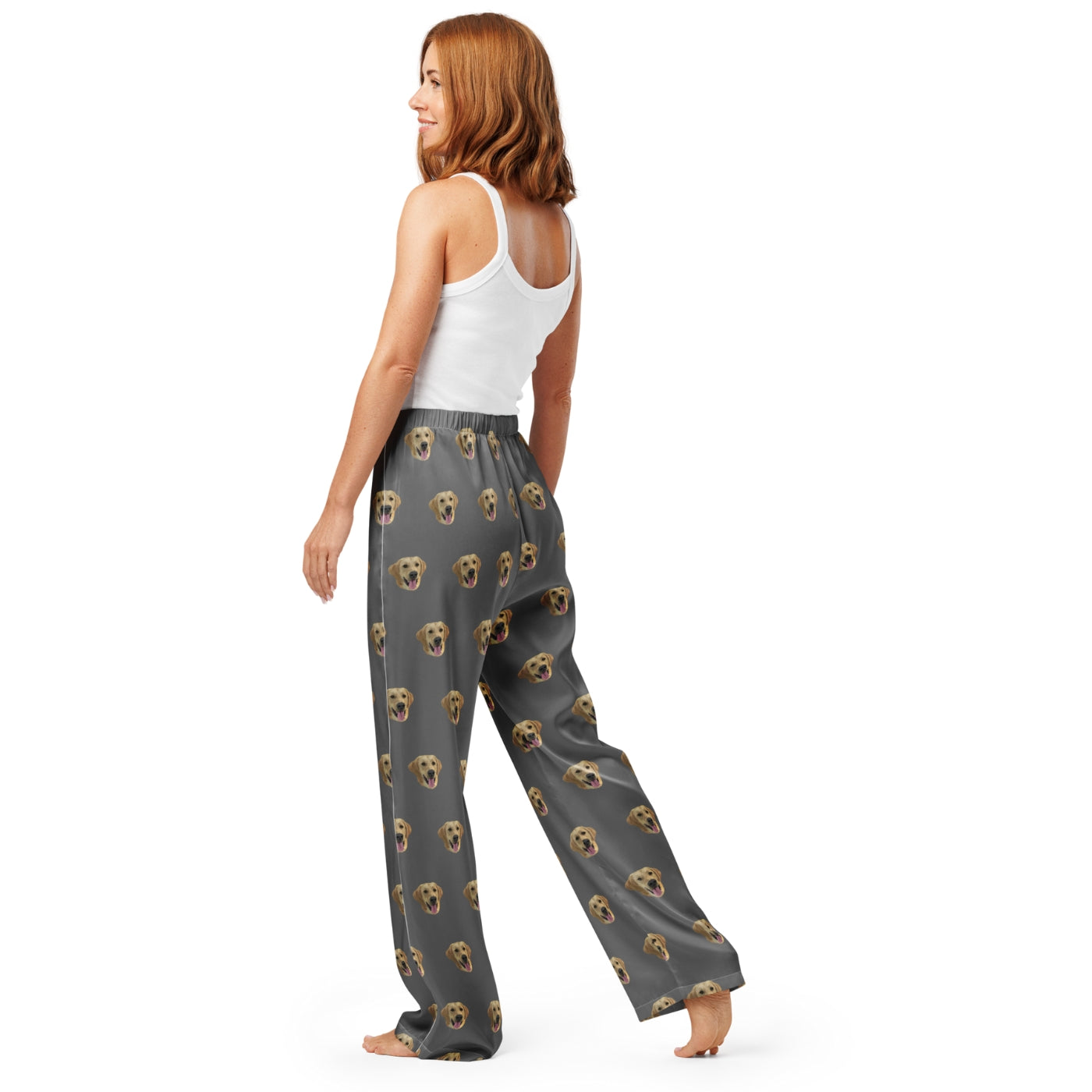 Custom Pet Portrait Pajama Pants for Women - NEW!