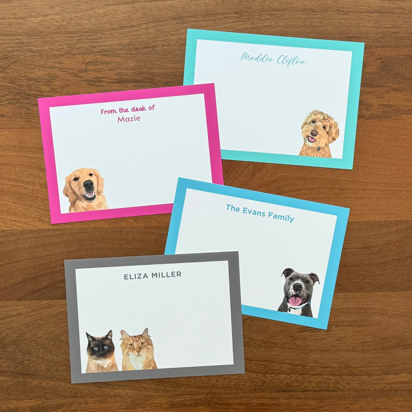 Custom Pet Portrait Gift Set - NEW!