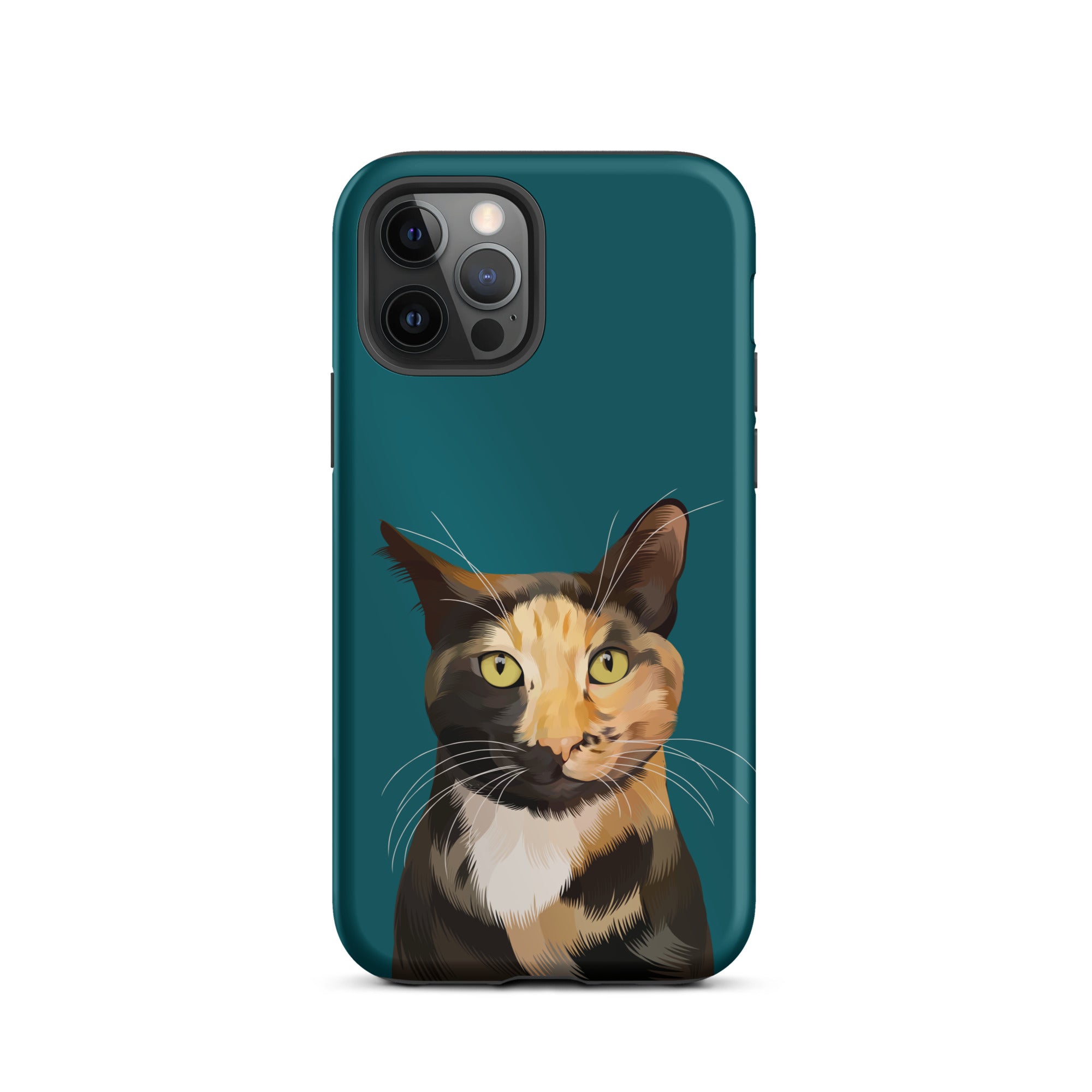Custom Pet Portrait iPhone Case - Polka Dots - NEW!