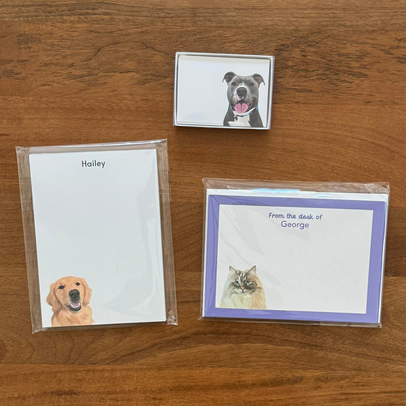 Custom Pet Portrait Gift Set - NEW!