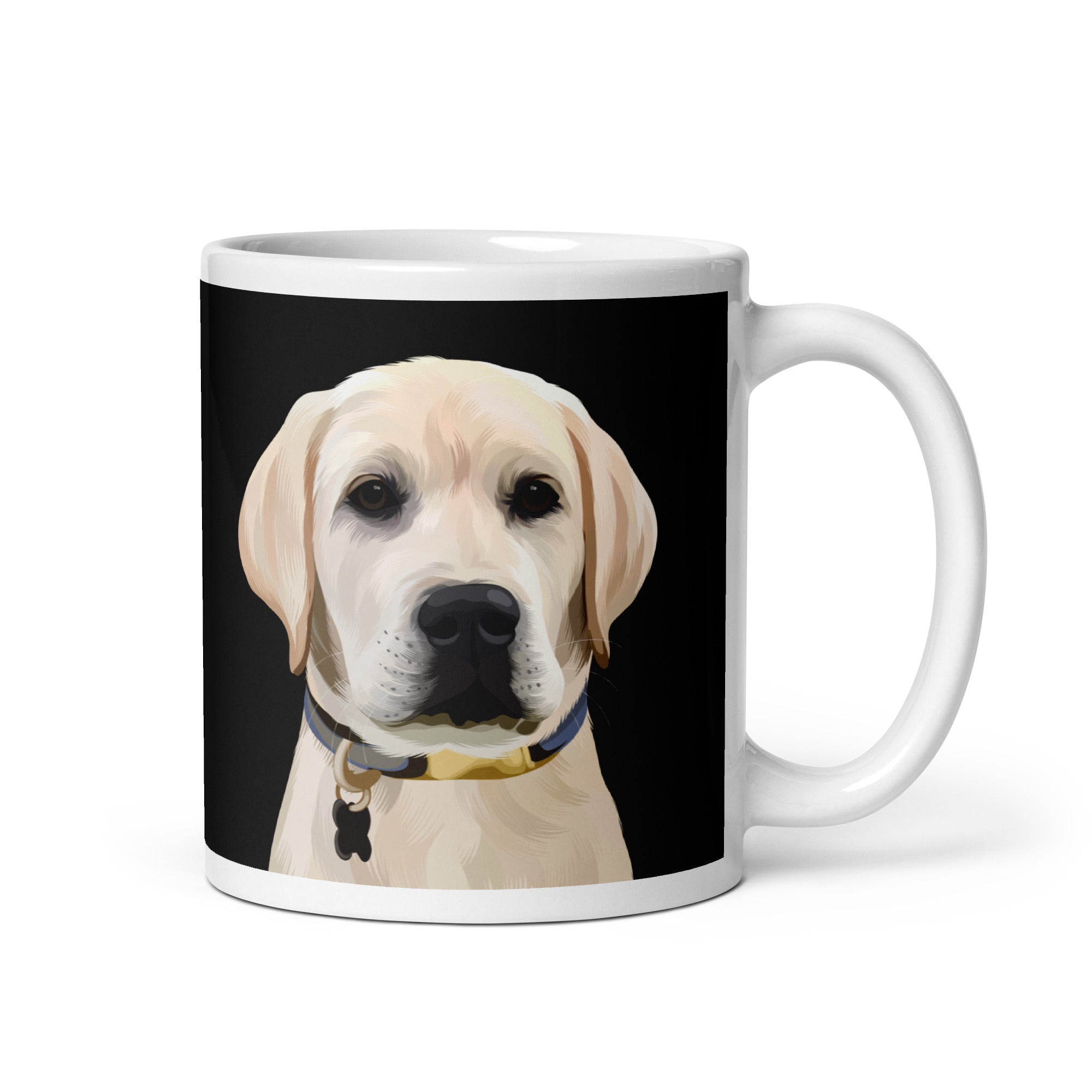 Custom Pet Portrait Mug - Two Sizes