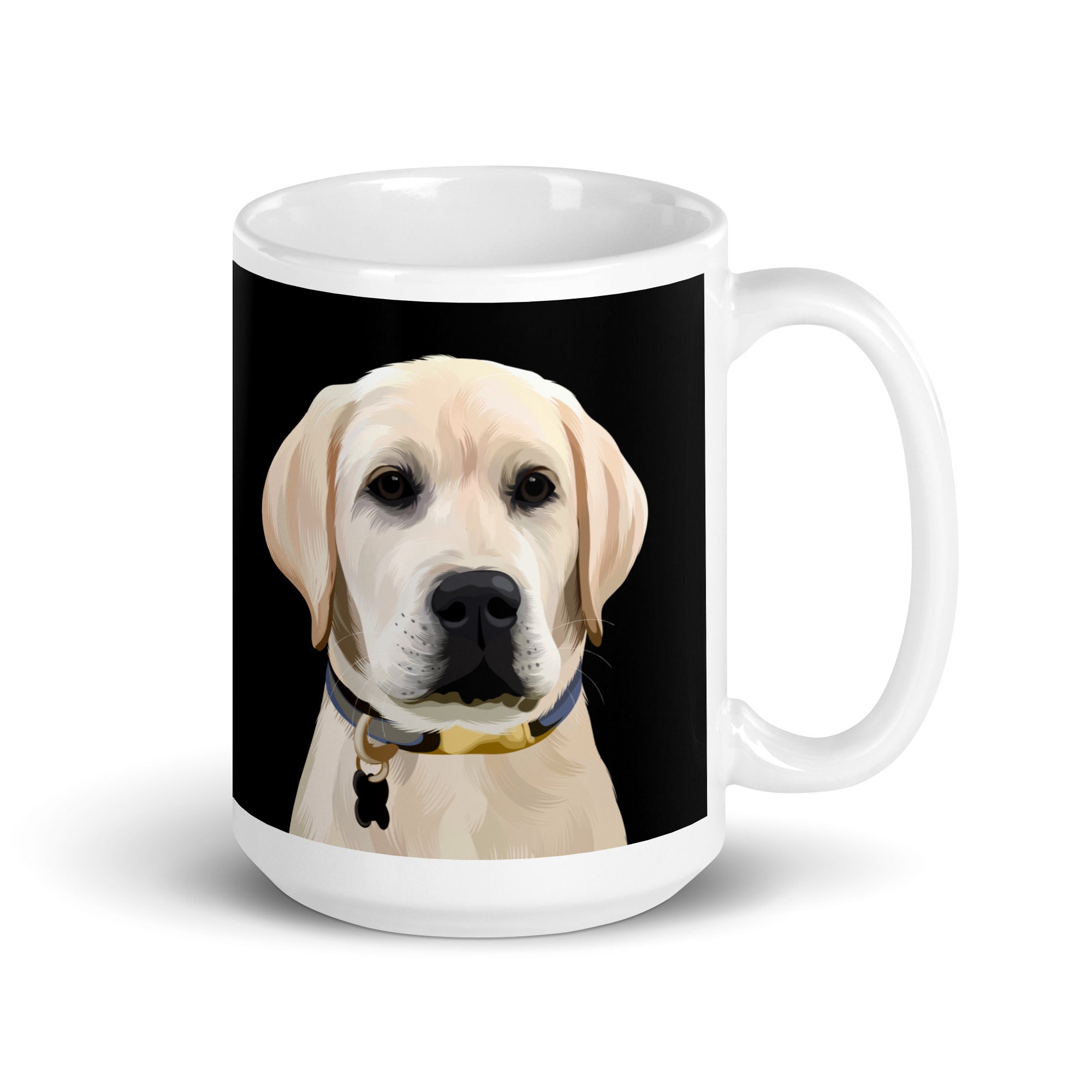 Custom Pet Portrait Mug - Two Sizes