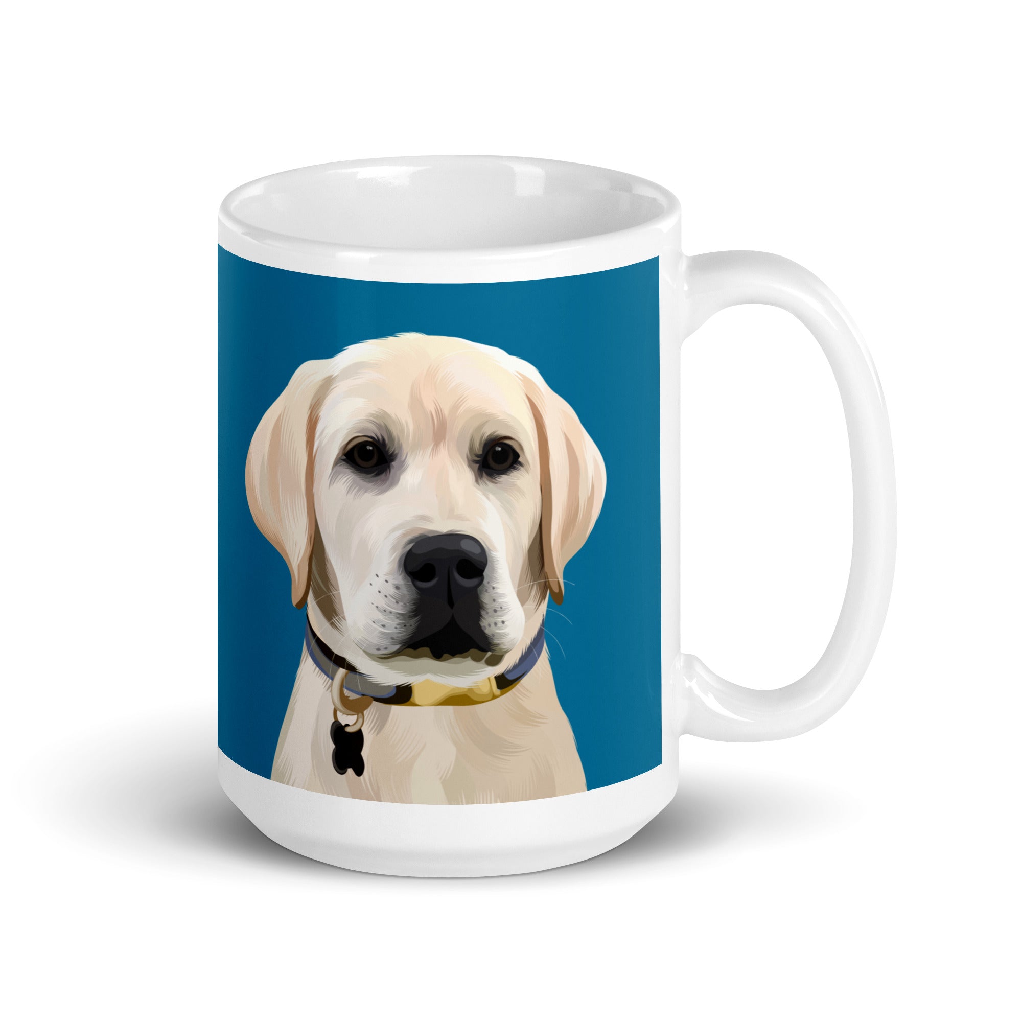 Custom Pet Portrait Mug - Two Sizes