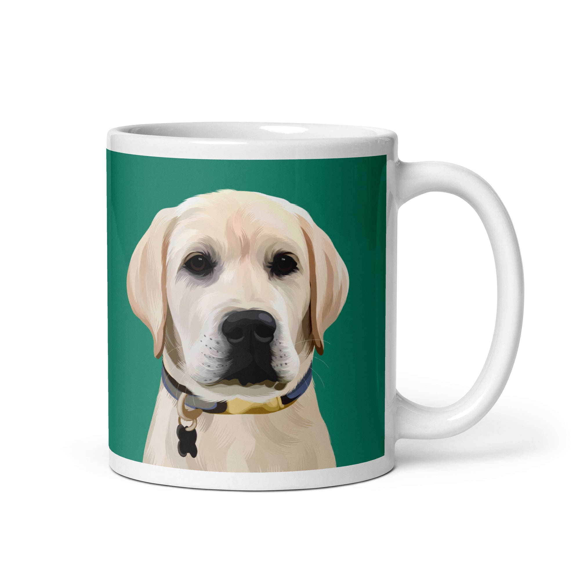 Custom Pet Portrait Mug - Two Sizes