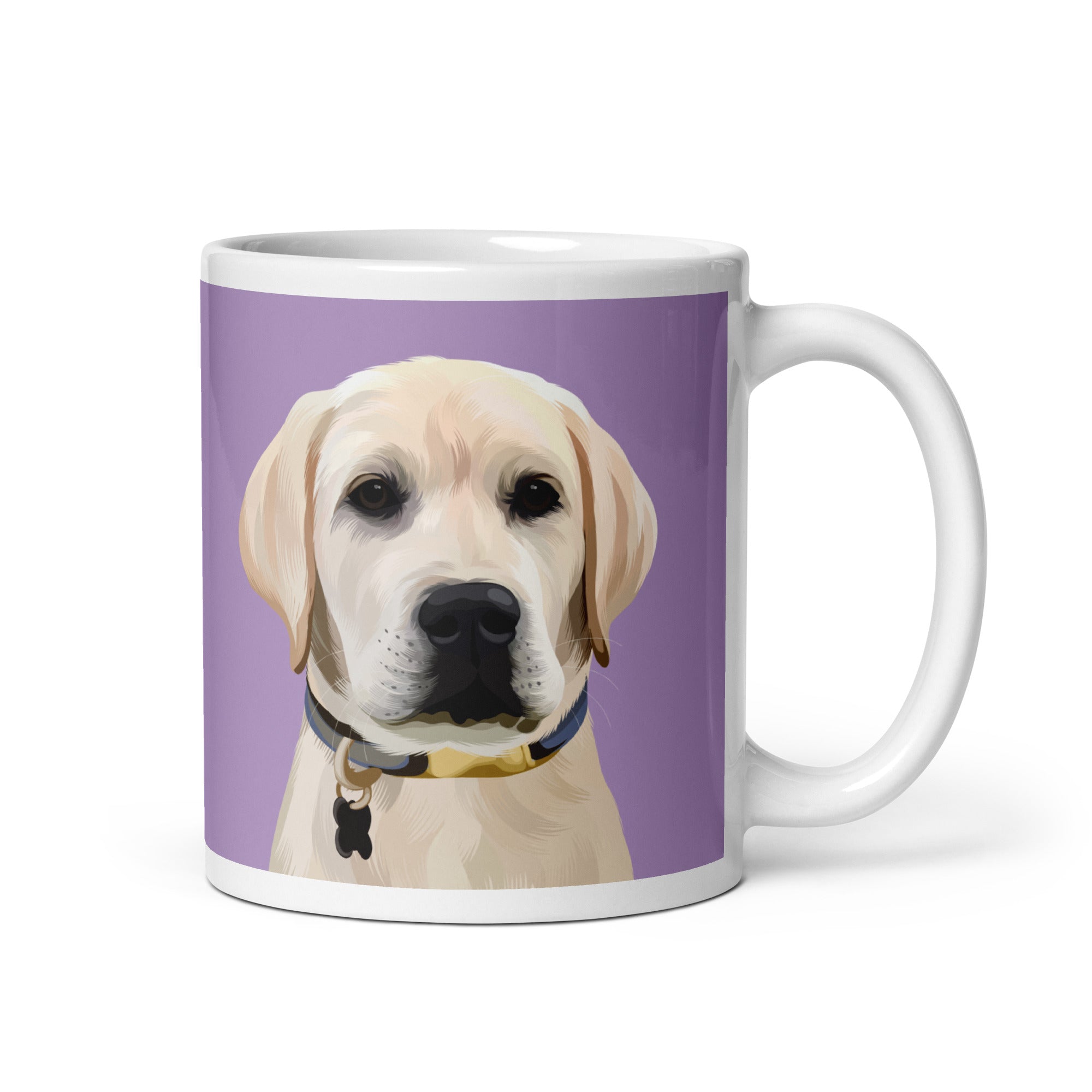 Custom Pet Portrait Mug - Two Sizes