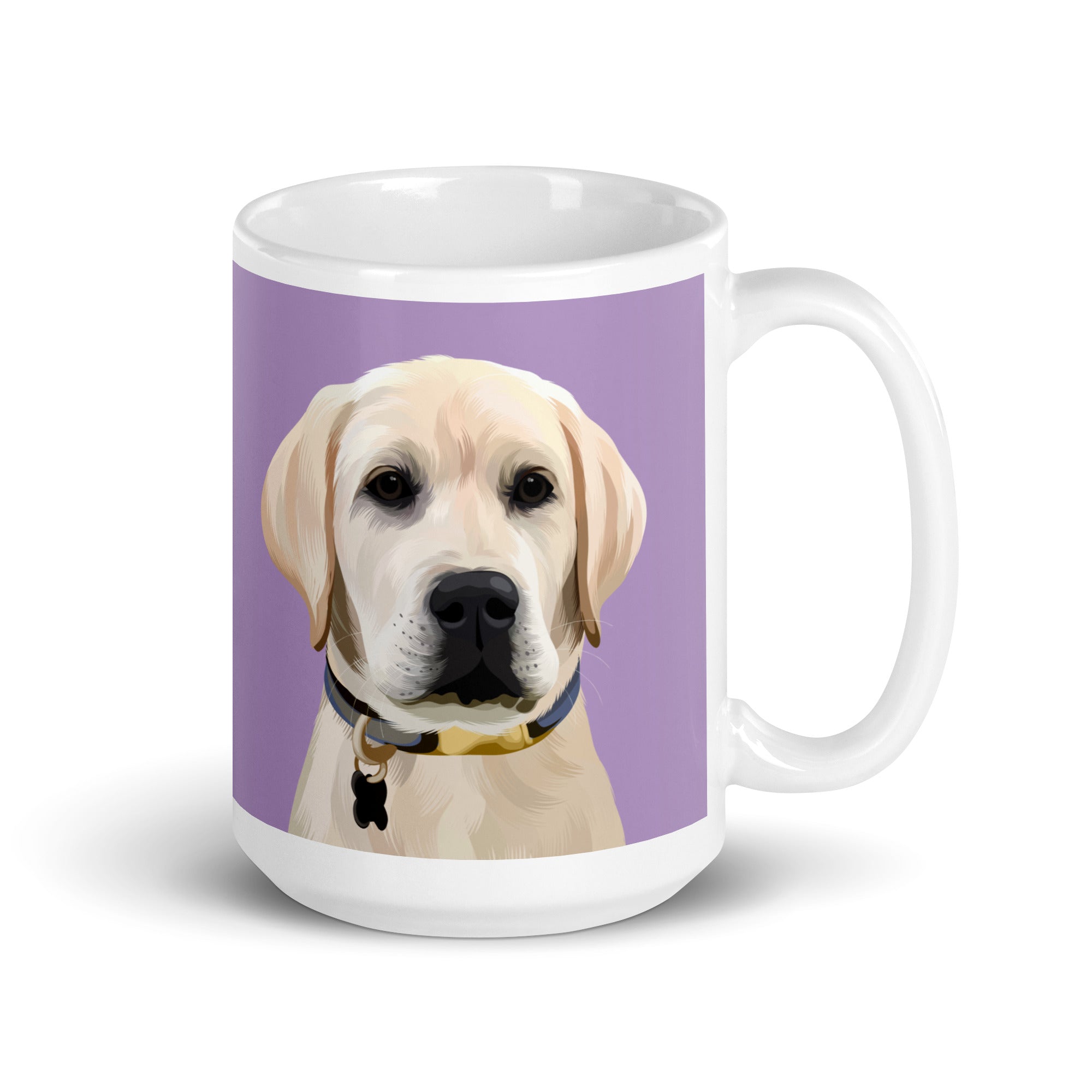 Custom Pet Portrait Mug - Two Sizes