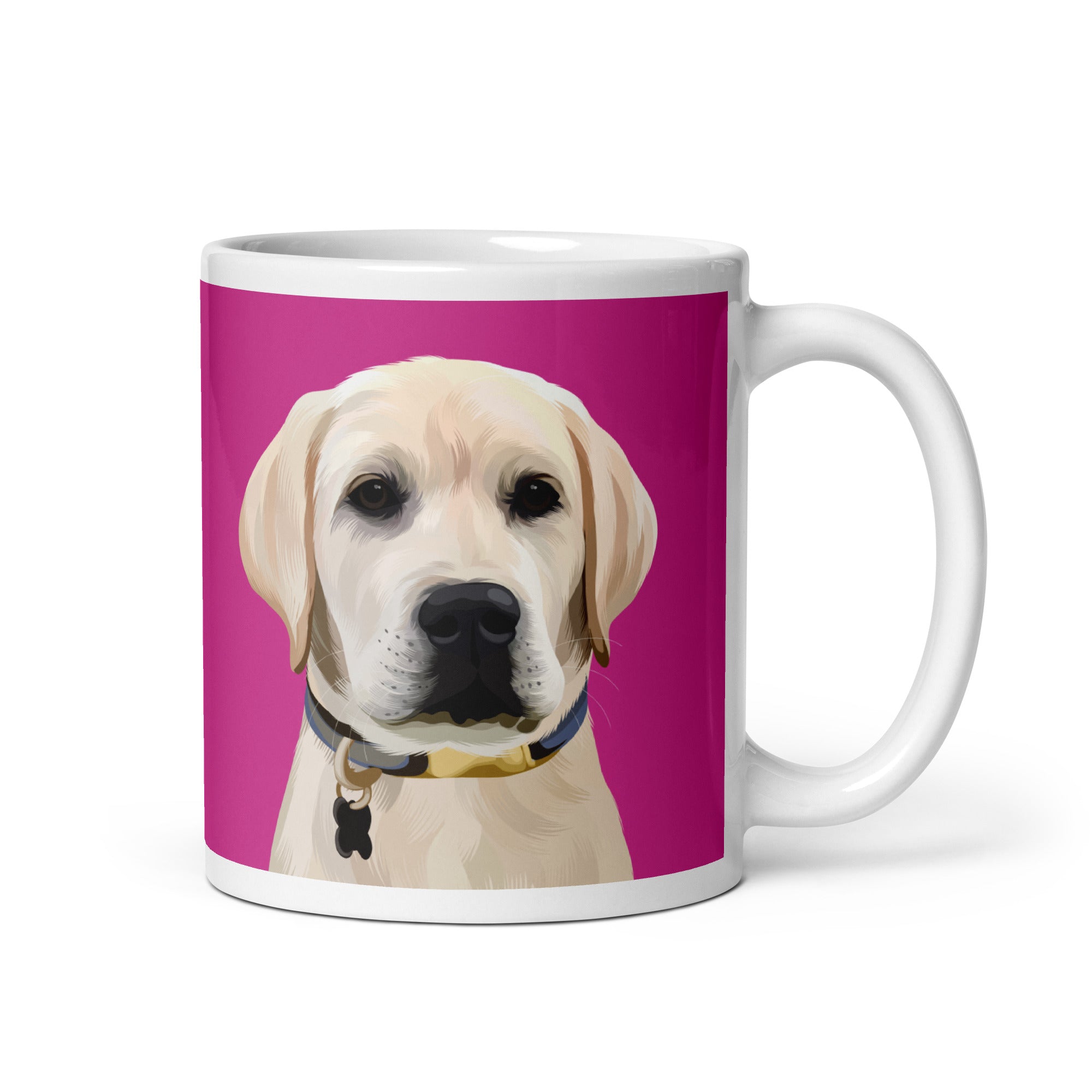 Custom Pet Portrait Mug - Two Sizes