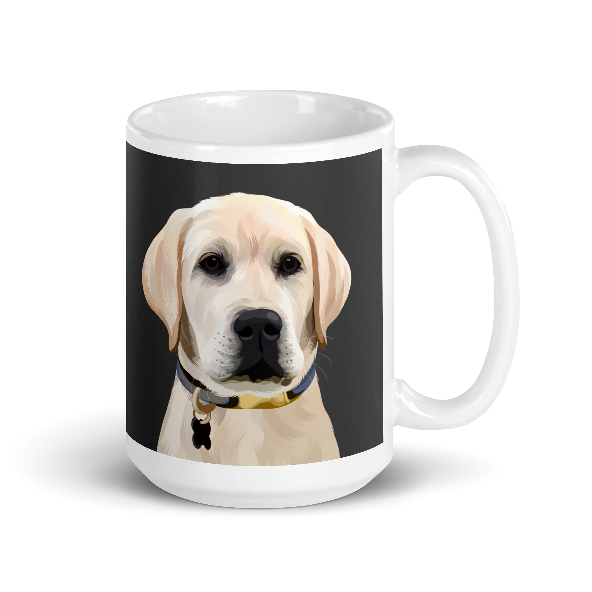 Custom Pet Portrait Mug - Two Sizes