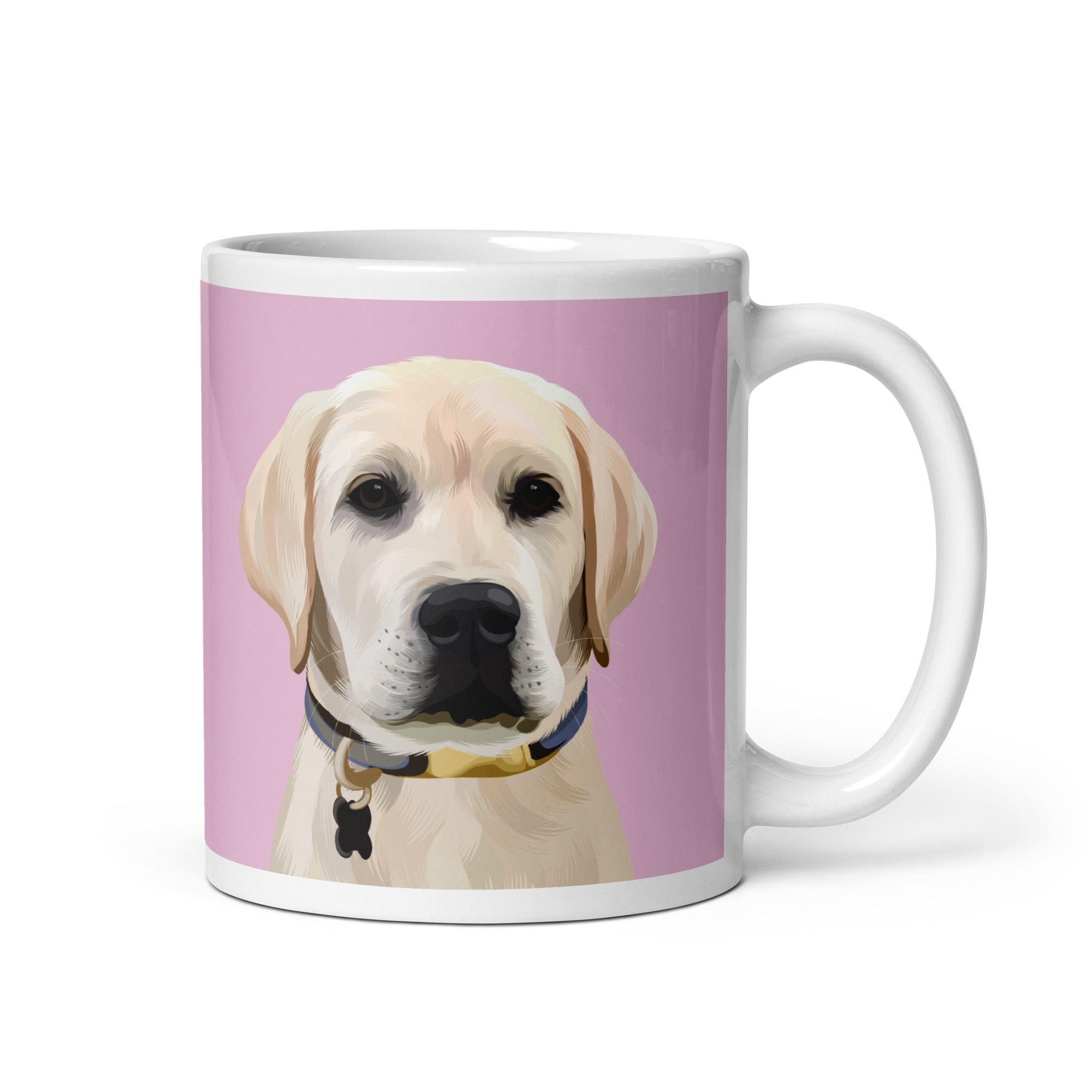 Custom Pet Portrait Mug - Two Sizes