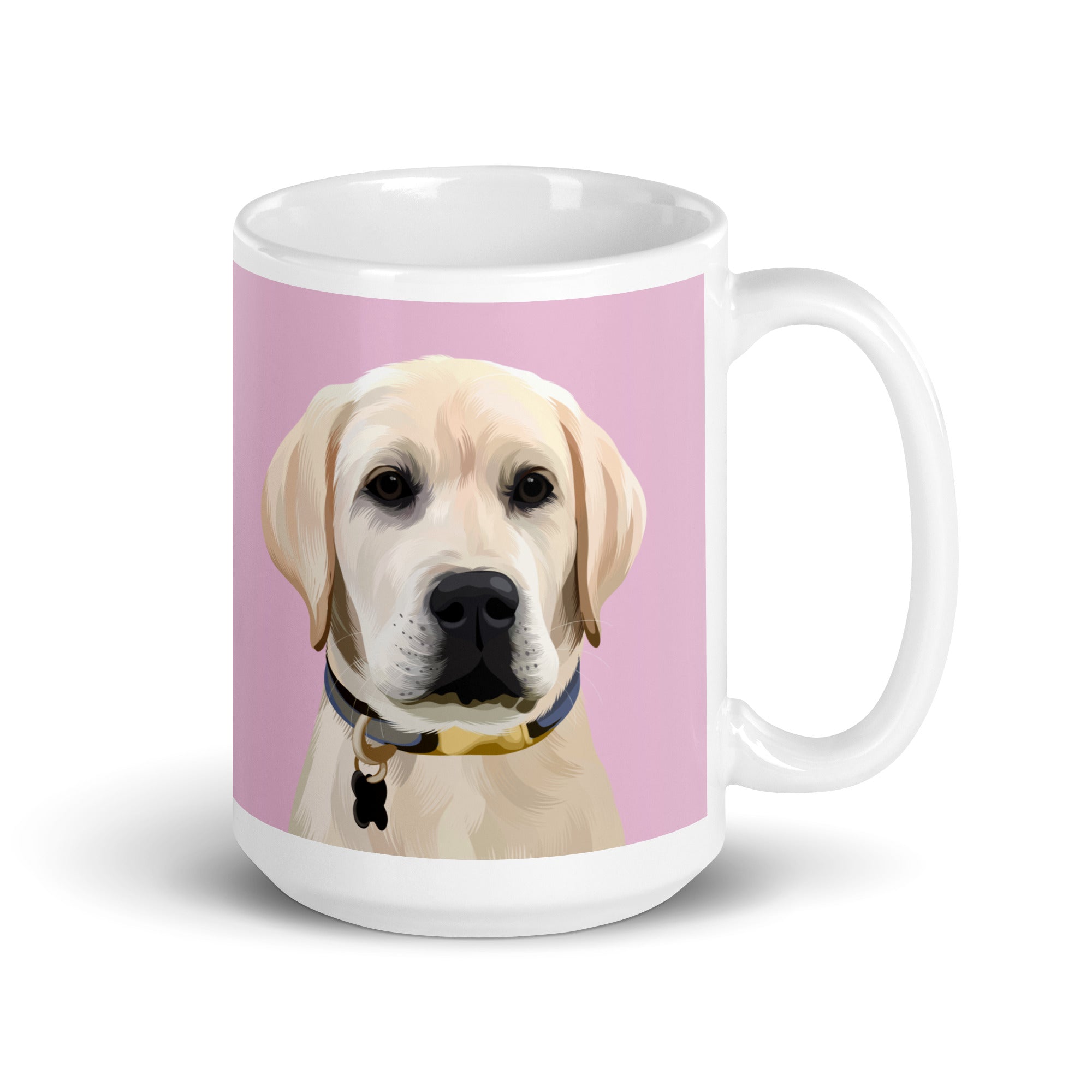 Custom Pet Portrait Mug - Two Sizes