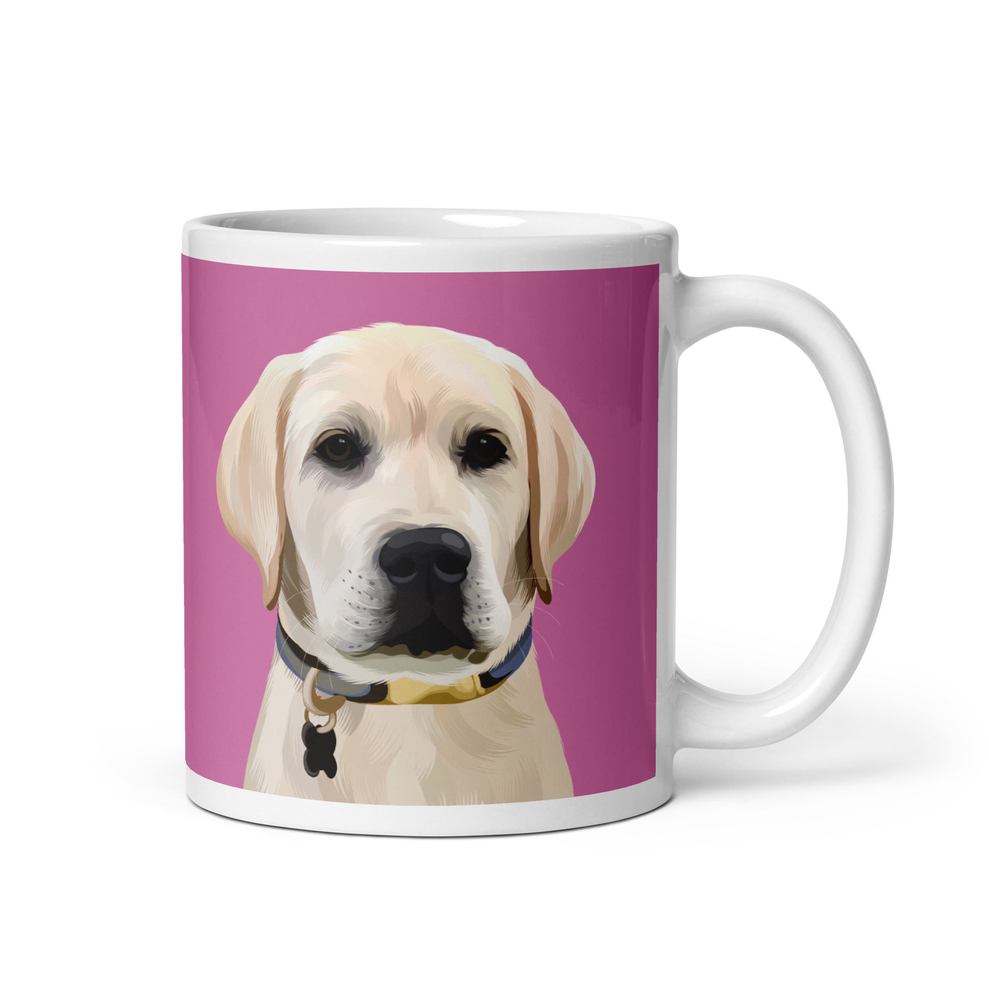 Custom Pet Portrait Mug - Two Sizes