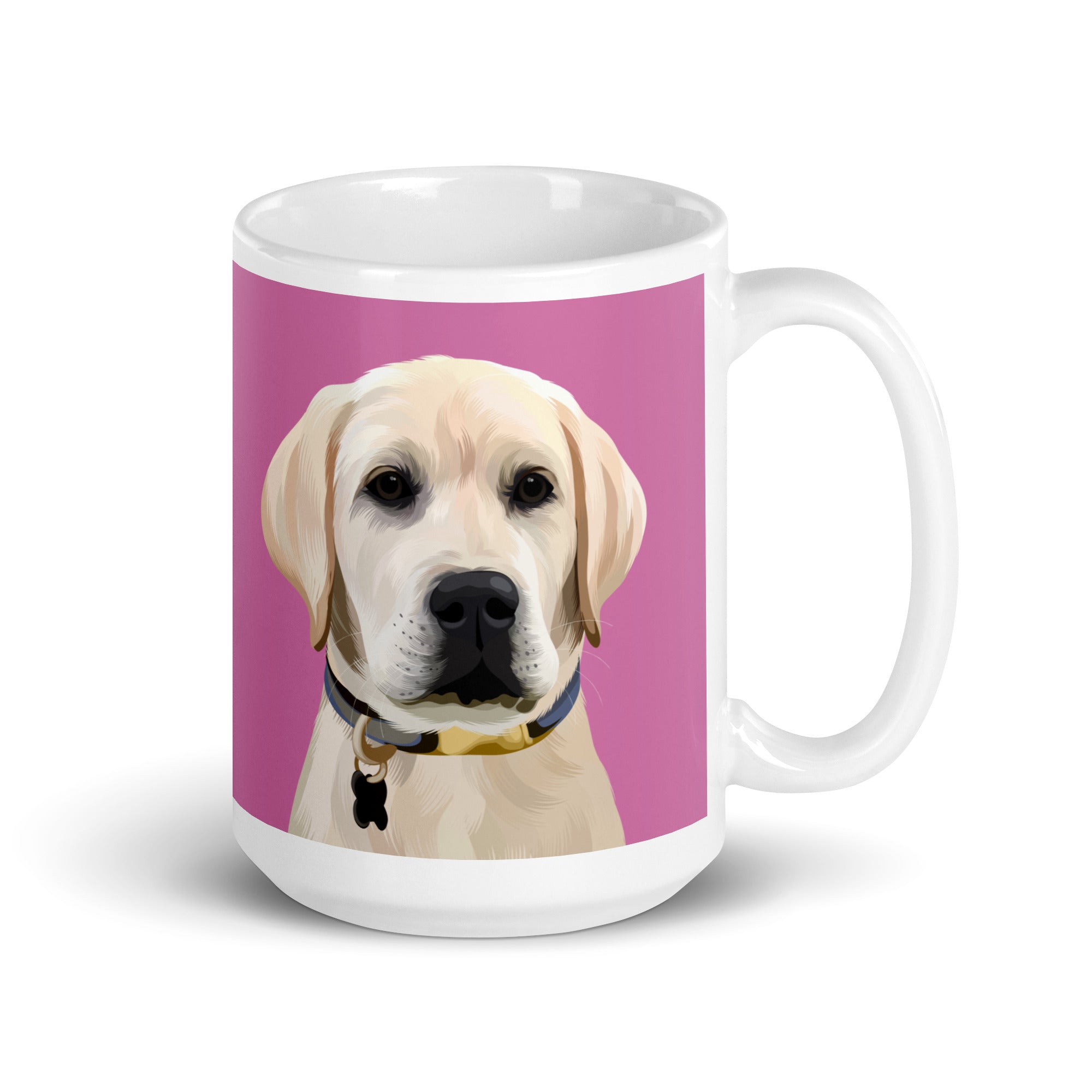 Custom Pet Portrait Mug - Two Sizes