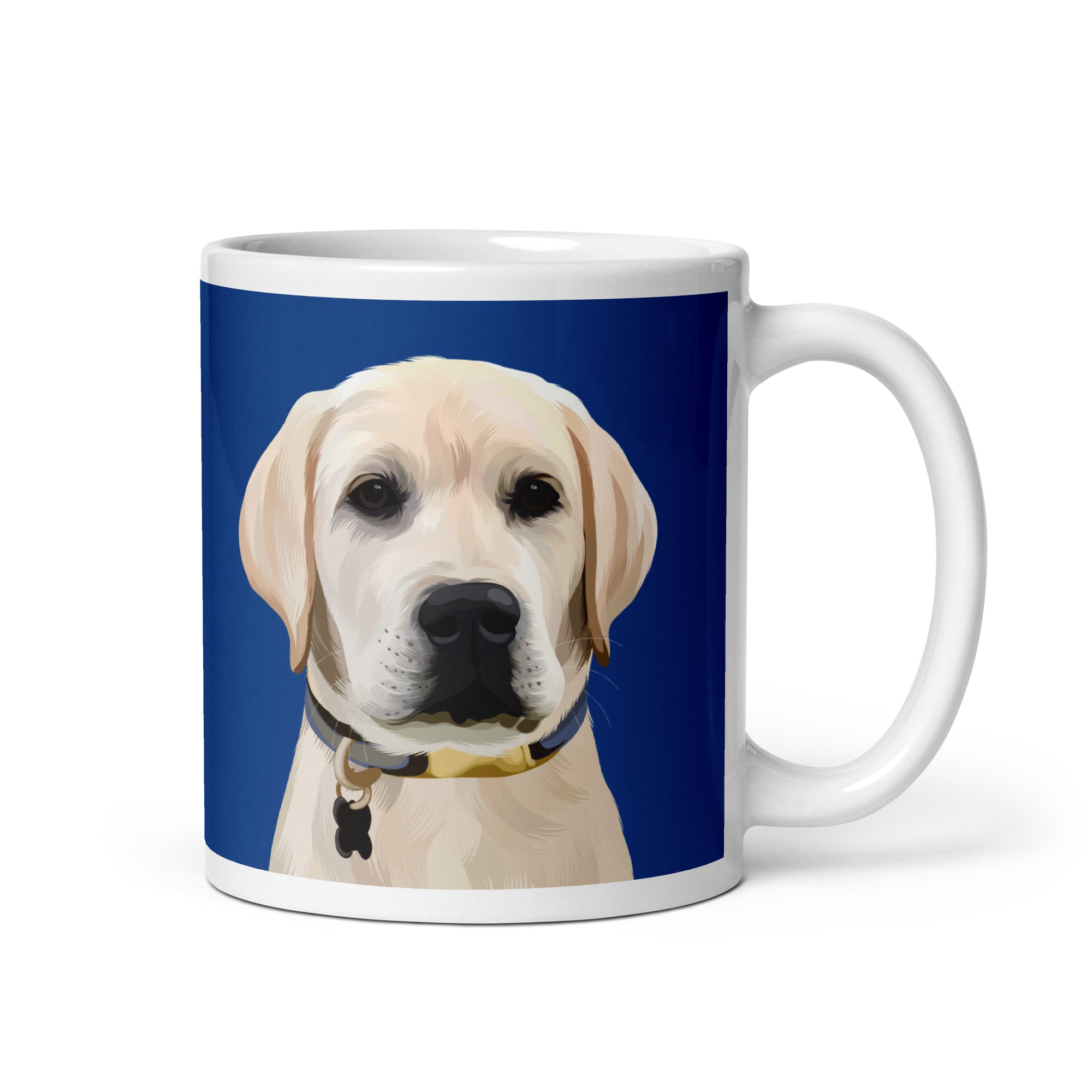 Custom Pet Portrait Mug - Two Sizes