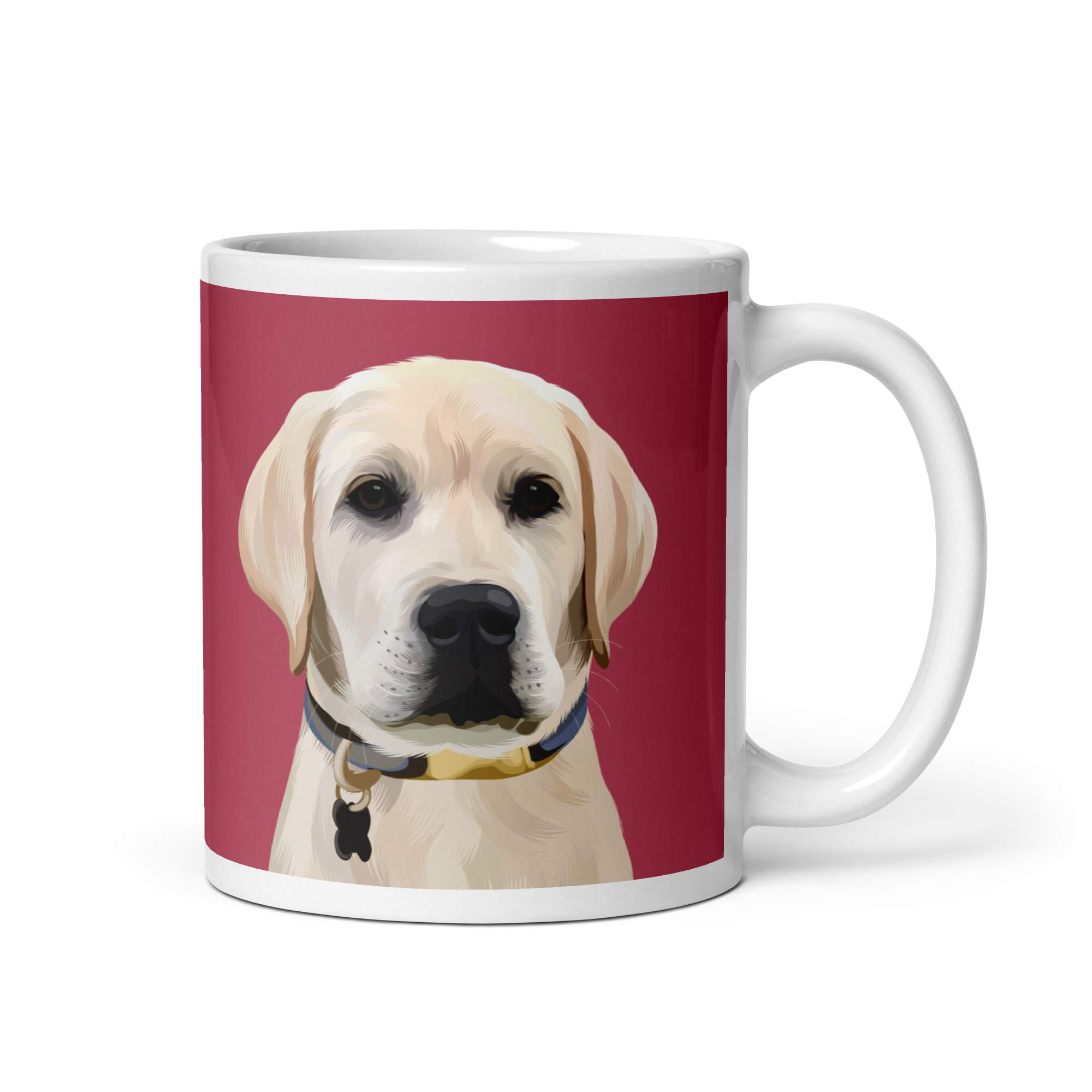 Custom Pet Portrait Mug - Two Sizes