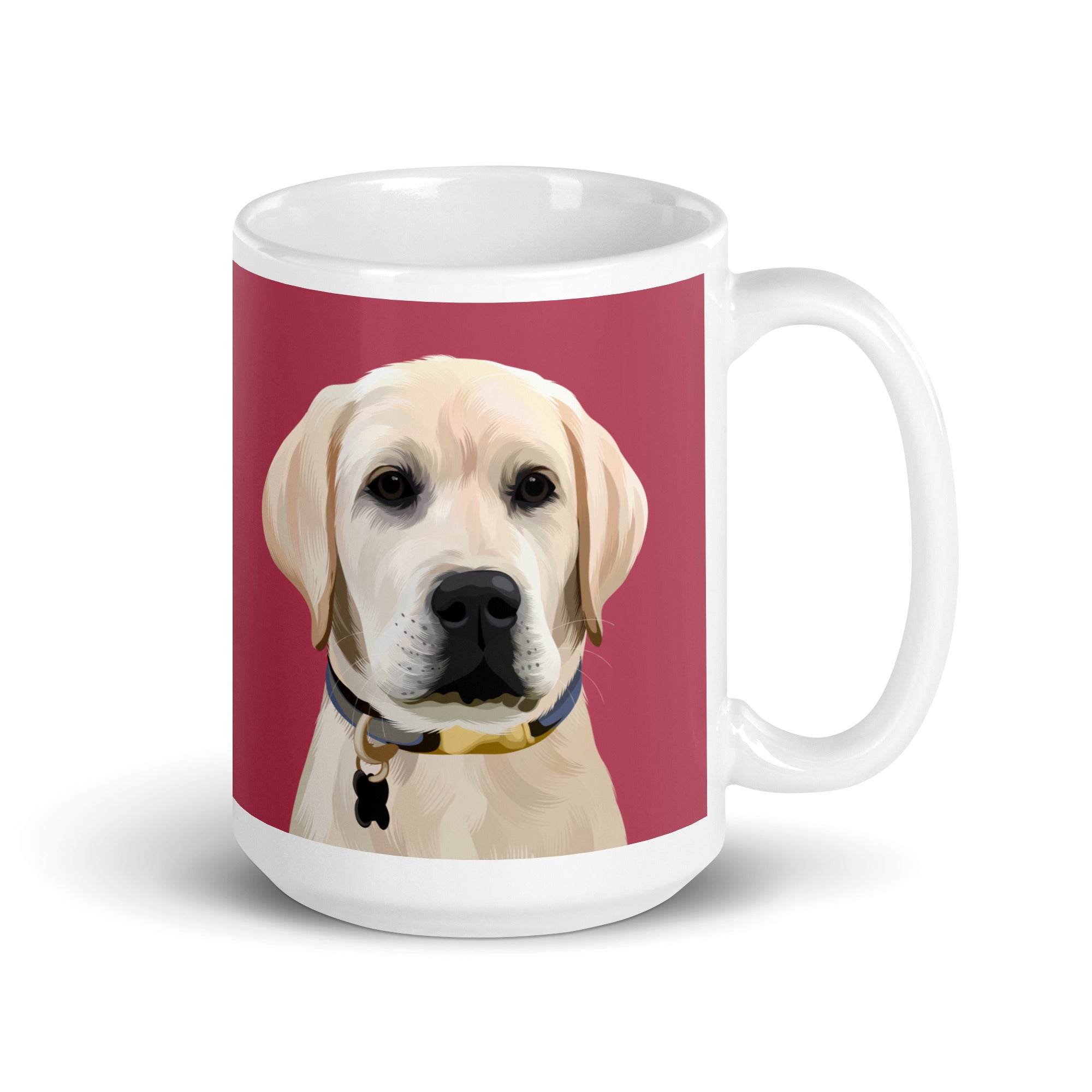 Custom Pet Portrait Mug - Two Sizes