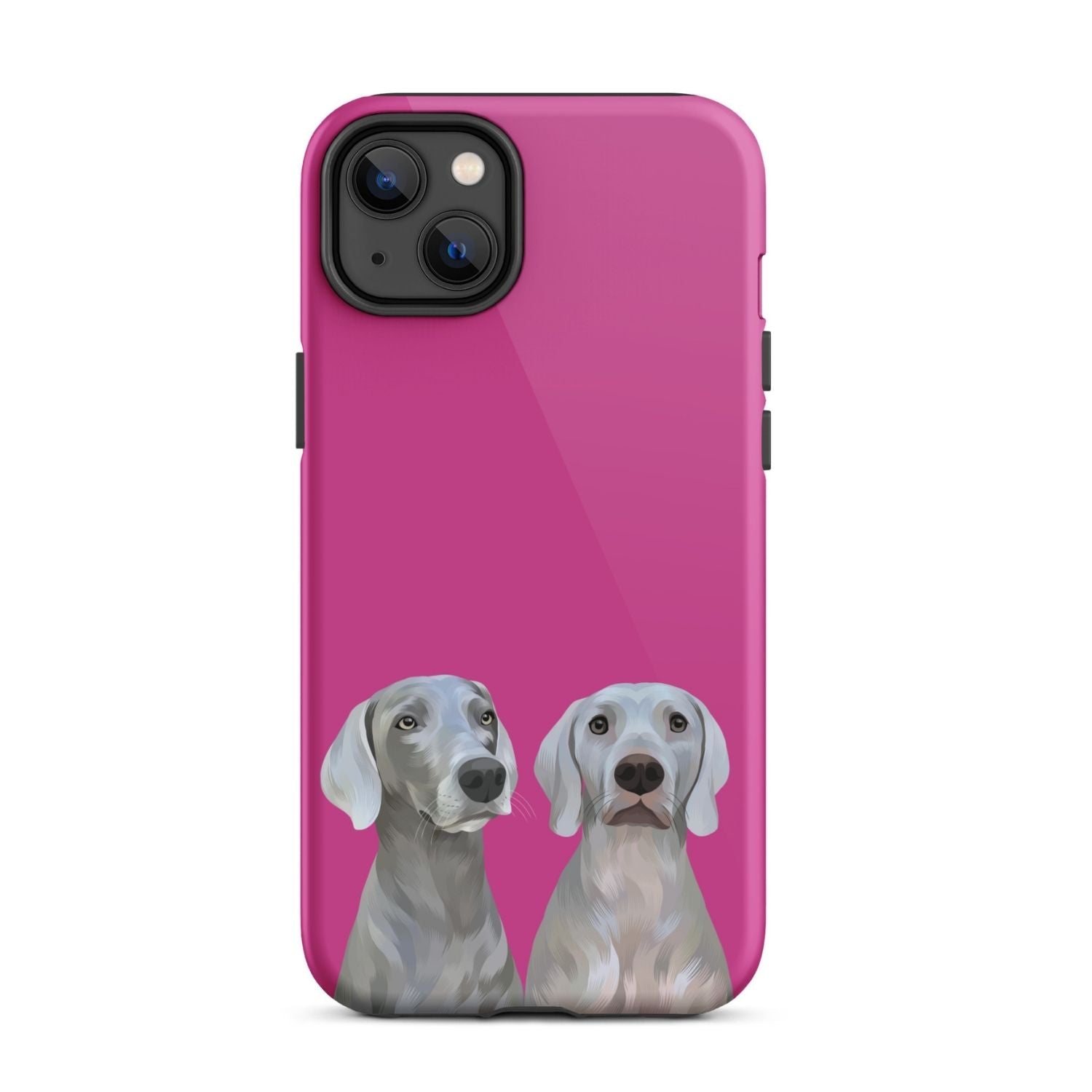 Custom Pet Portrait iPhone Case - Polka Dots - NEW!