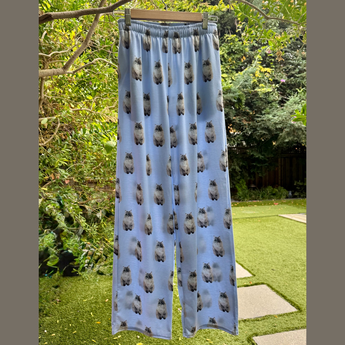 Custom Pet Portrait Pajama Pants for Women and Men - NEW!