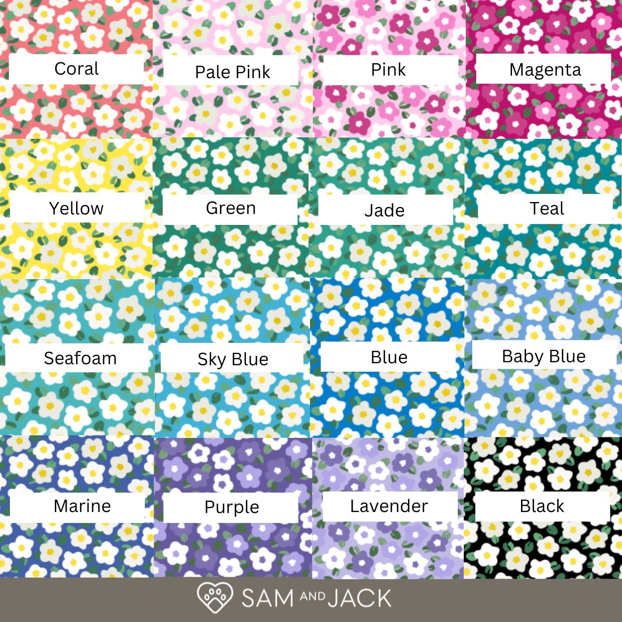 Custom Pet Portrait Mug - Flowers