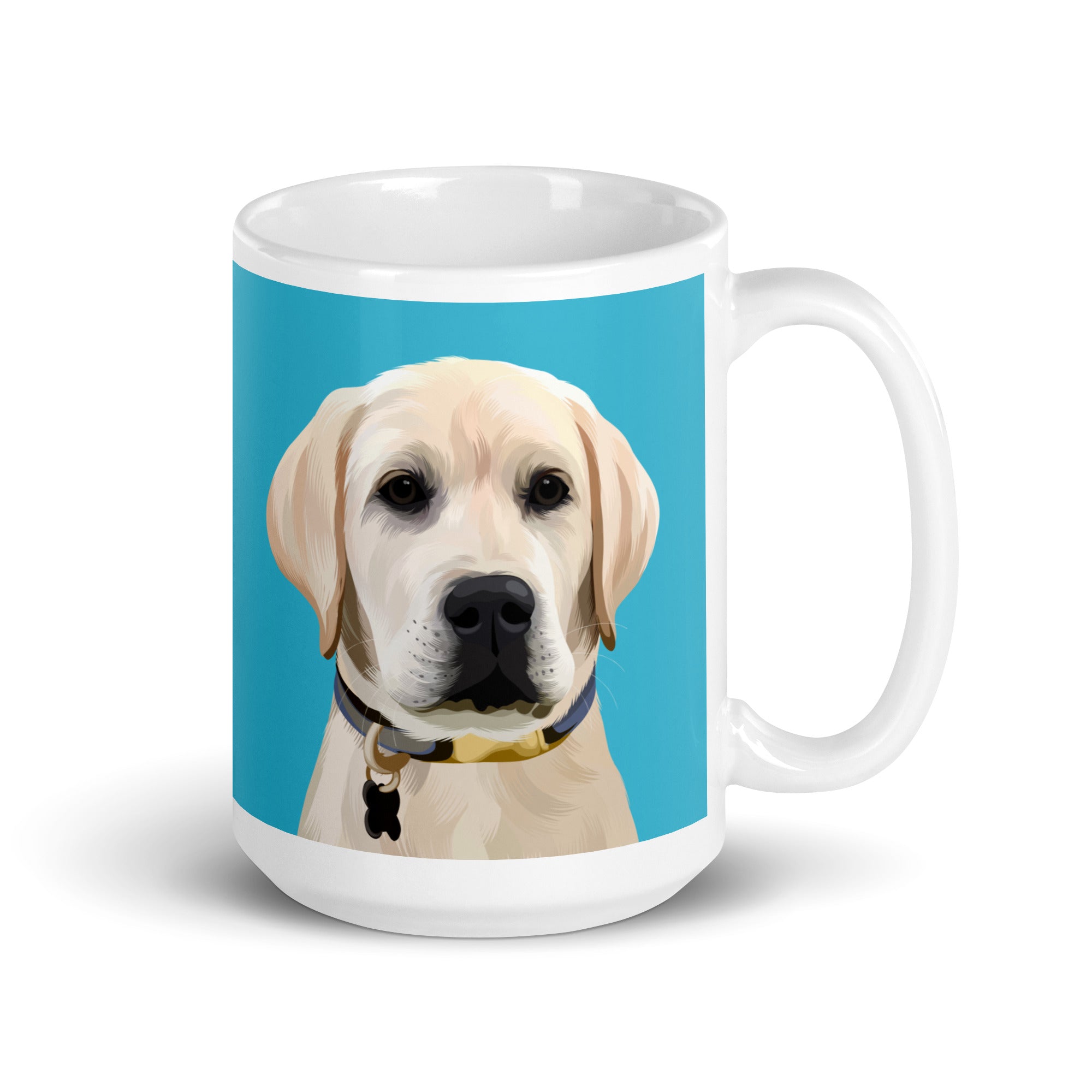 Custom Pet Portrait Mug - Two Sizes