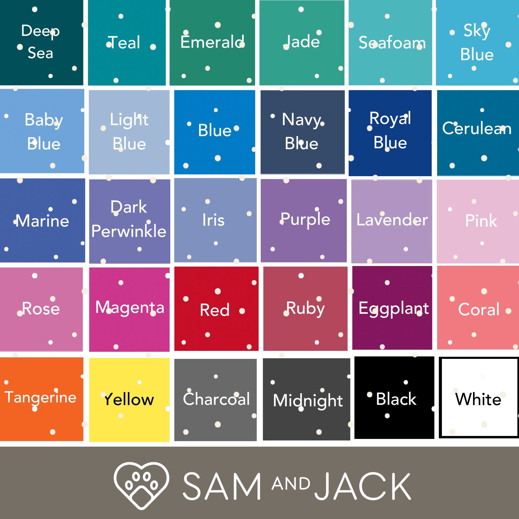 Pet Portrait Tote Bag - Polka Dots - NEW!