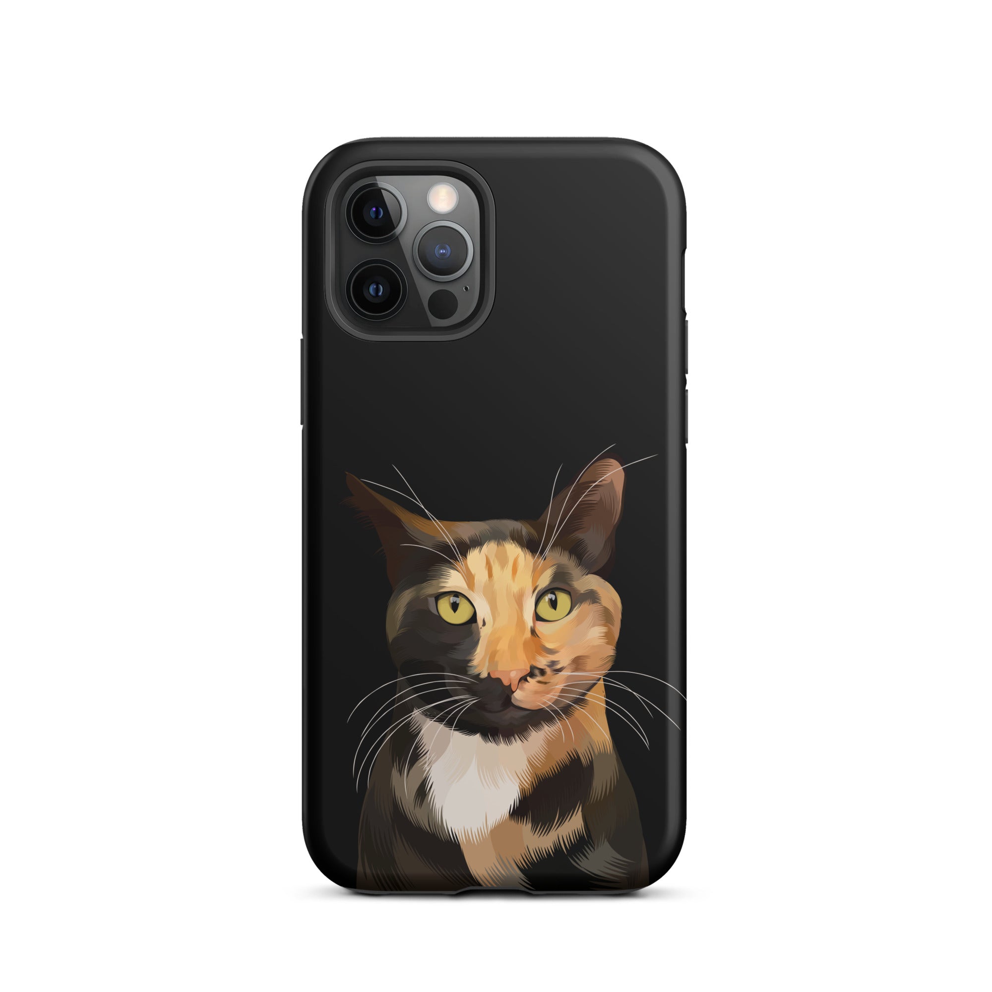 Custom Pet Portrait iPhone Case - Polka Dots - NEW!