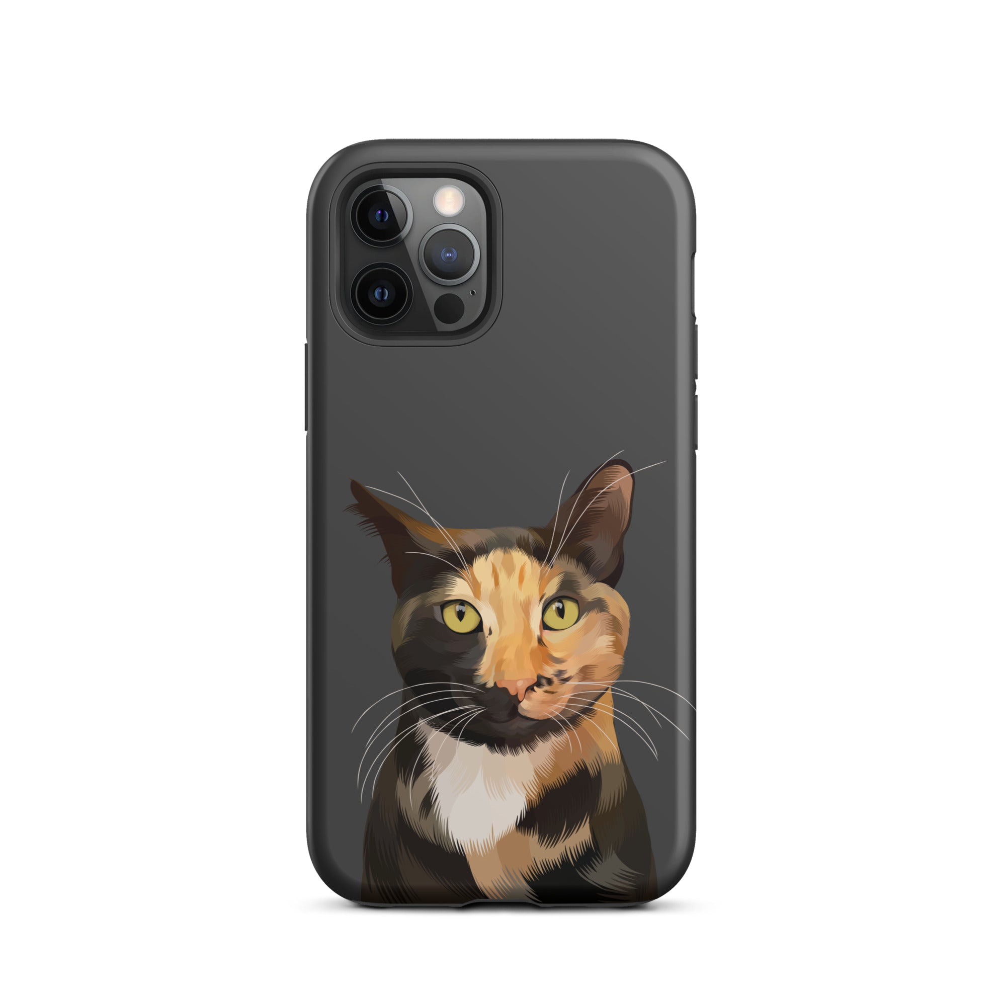 Custom Pet Portrait iPhone Case - Polka Dots - NEW!