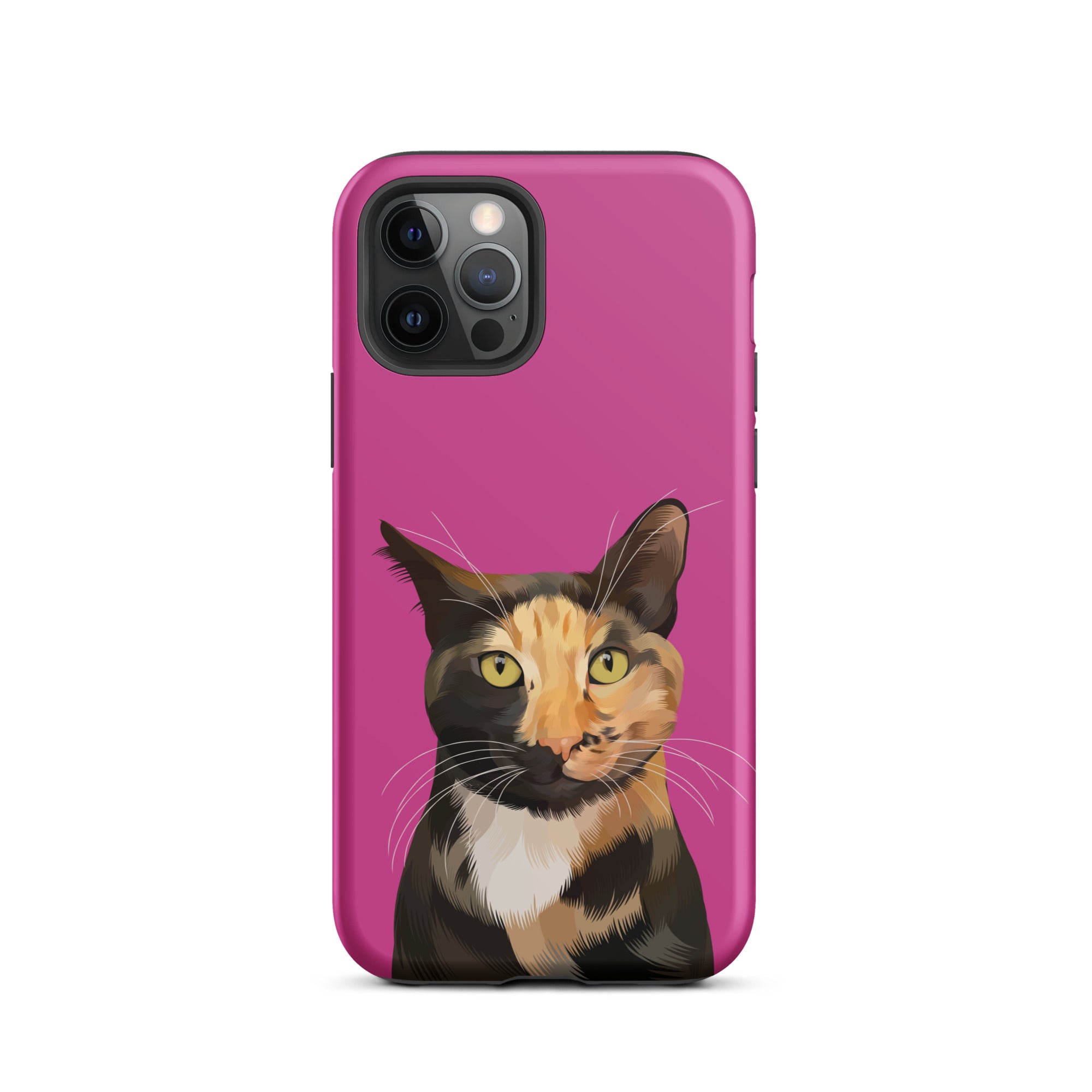 Custom Pet Portrait iPhone Case - Polka Dots - NEW!