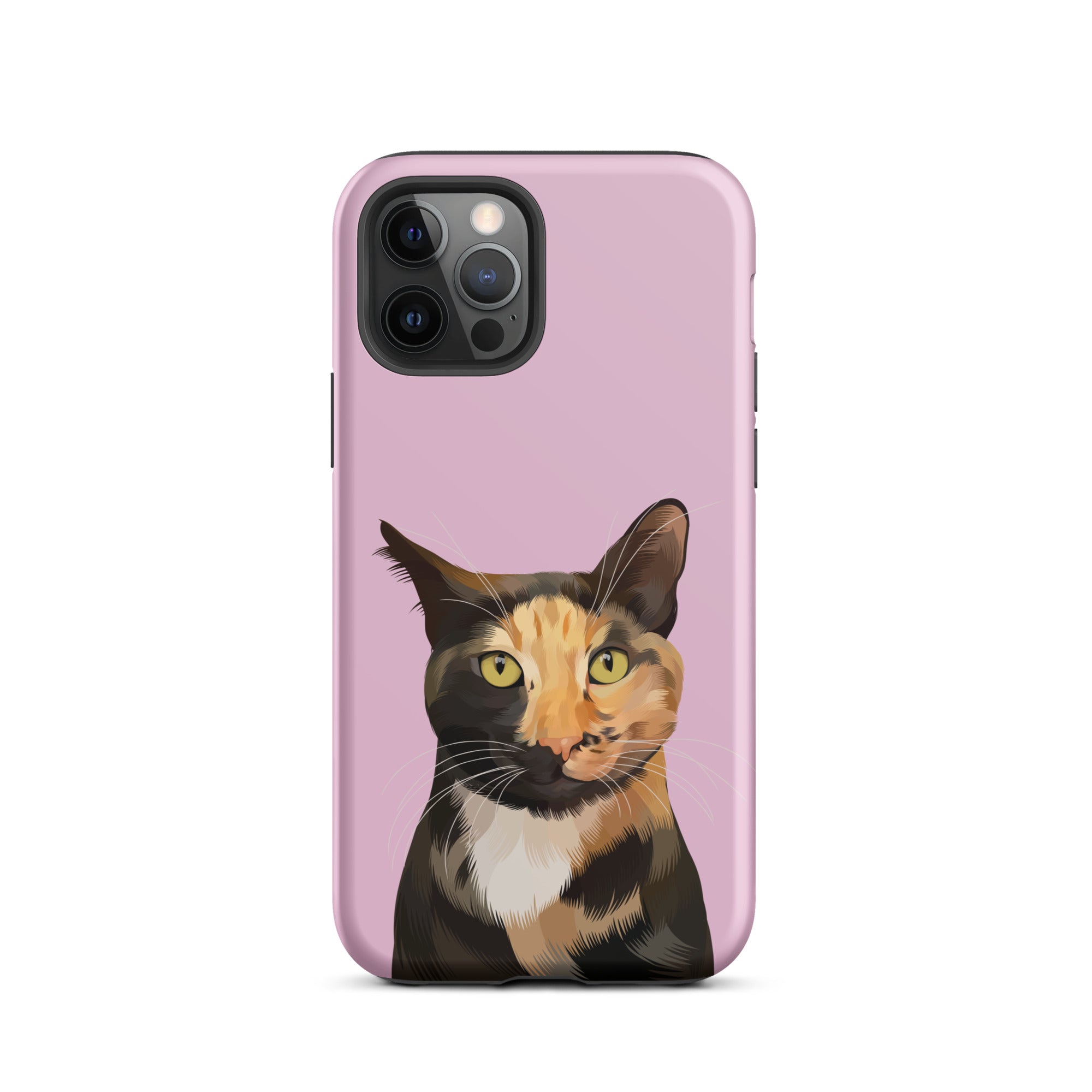 Custom Pet Portrait iPhone Case - Polka Dots - NEW!