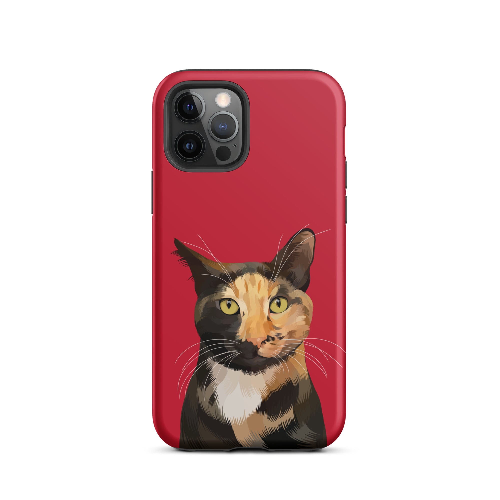 Custom Pet Portrait iPhone Case - Polka Dots - NEW!
