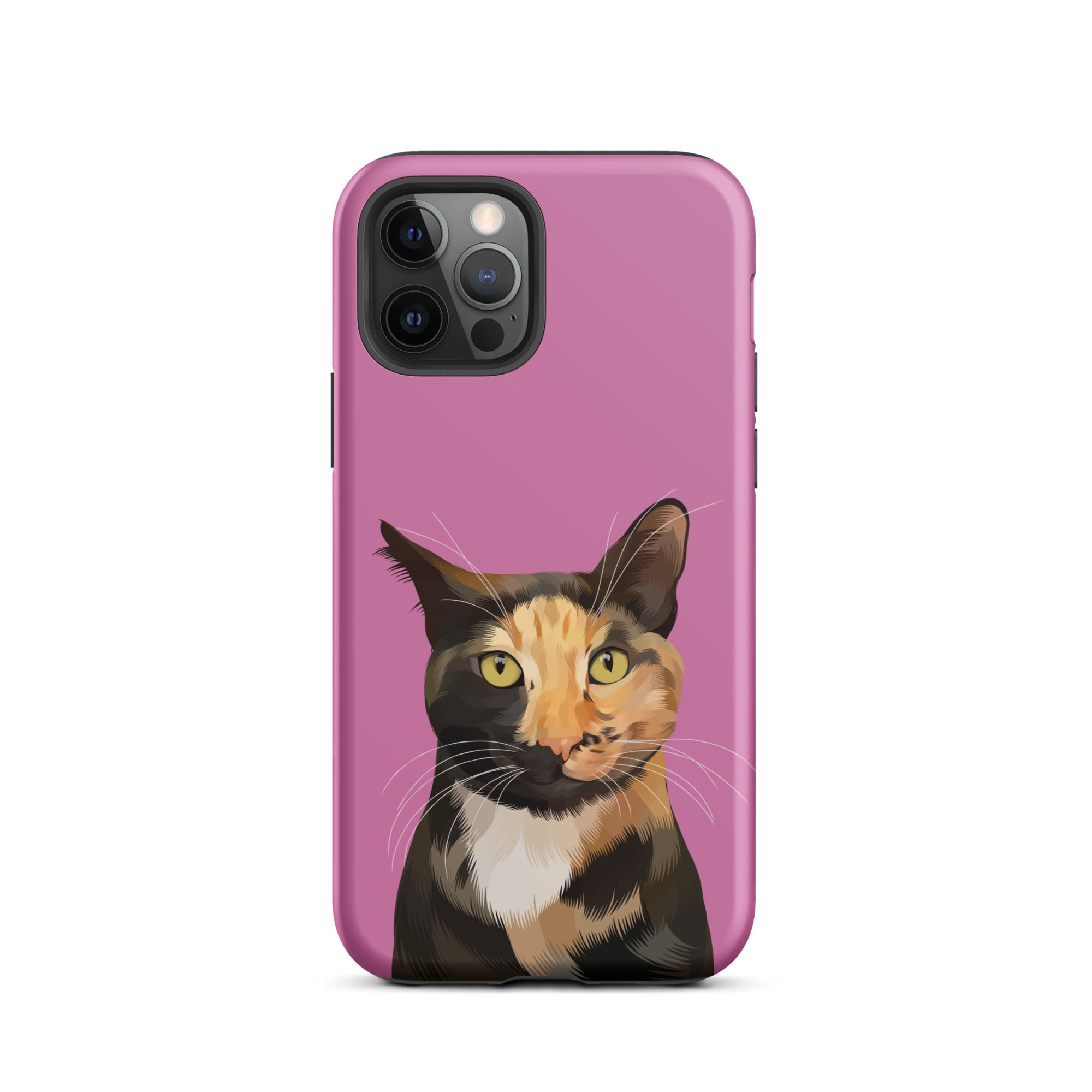 Custom Pet Portrait iPhone Case - Polka Dots - NEW!