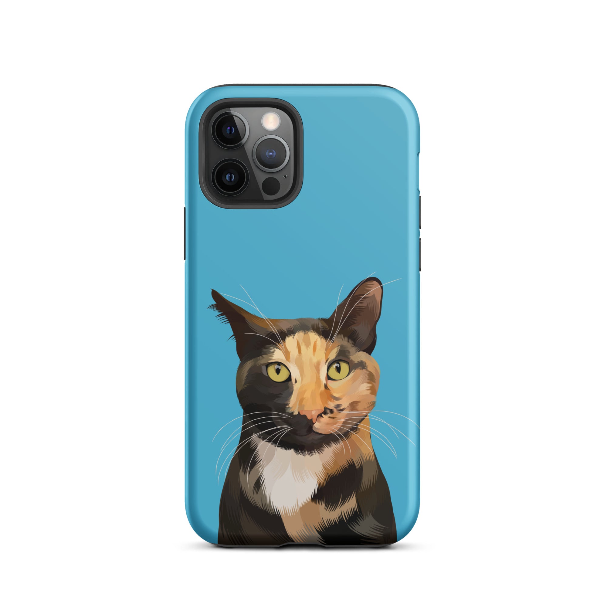 Custom Pet Portrait iPhone Case - Polka Dots - NEW!