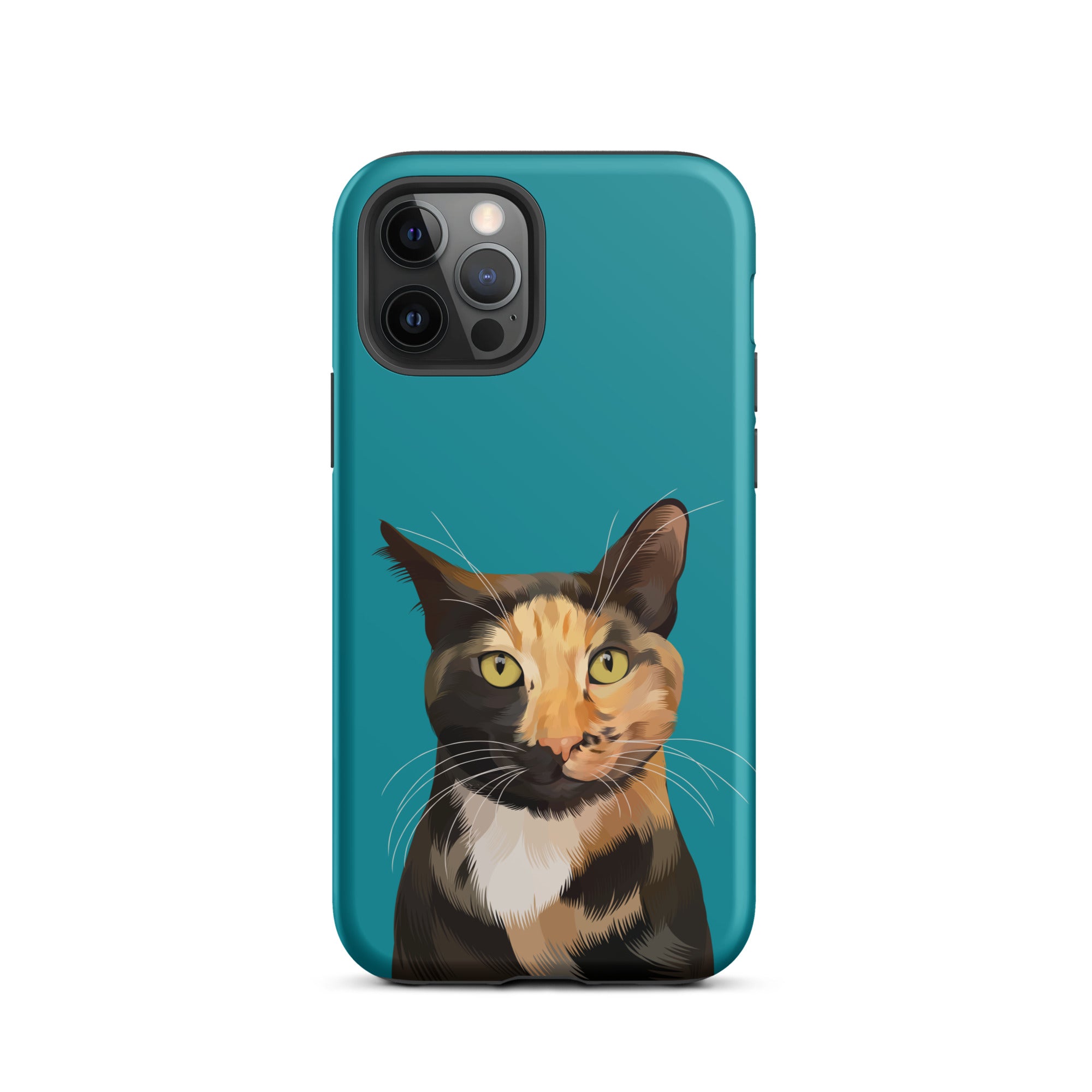 Custom Pet Portrait iPhone Case - Polka Dots - NEW!