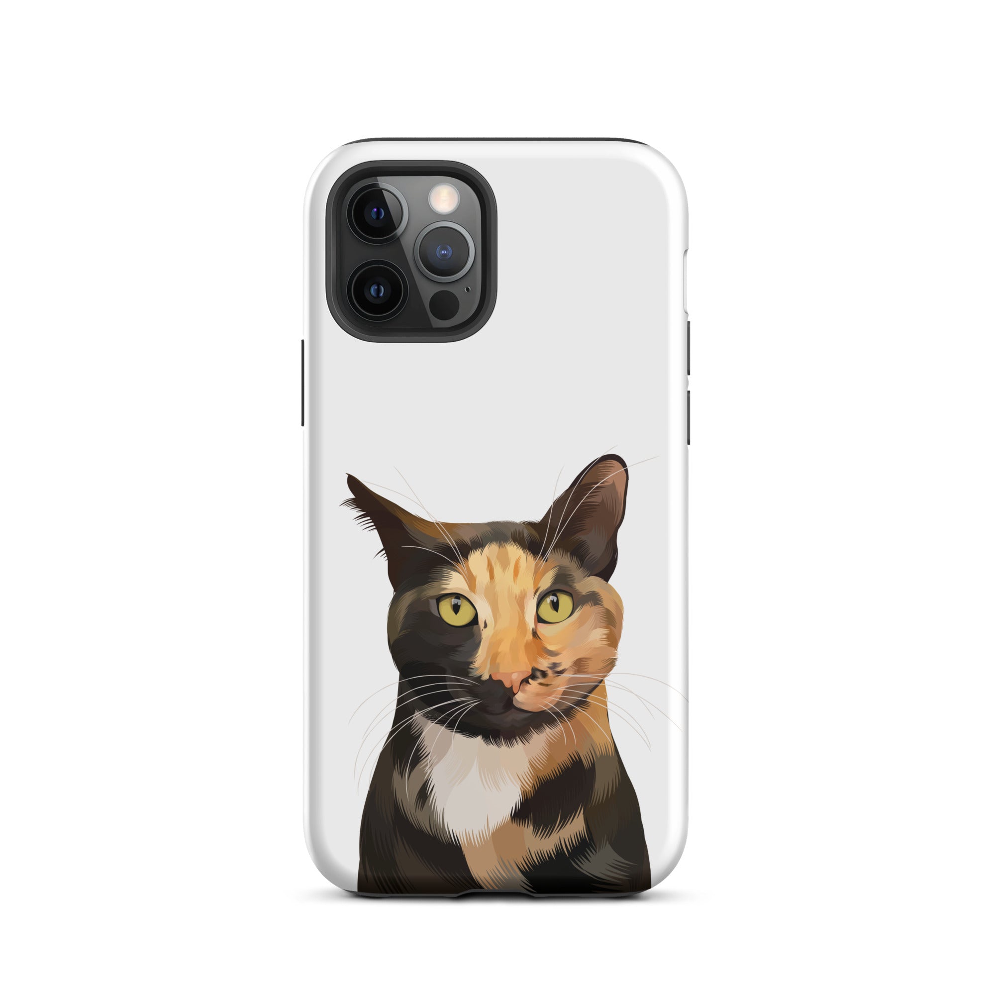 Custom Pet Portrait iPhone Case - Polka Dots - NEW!
