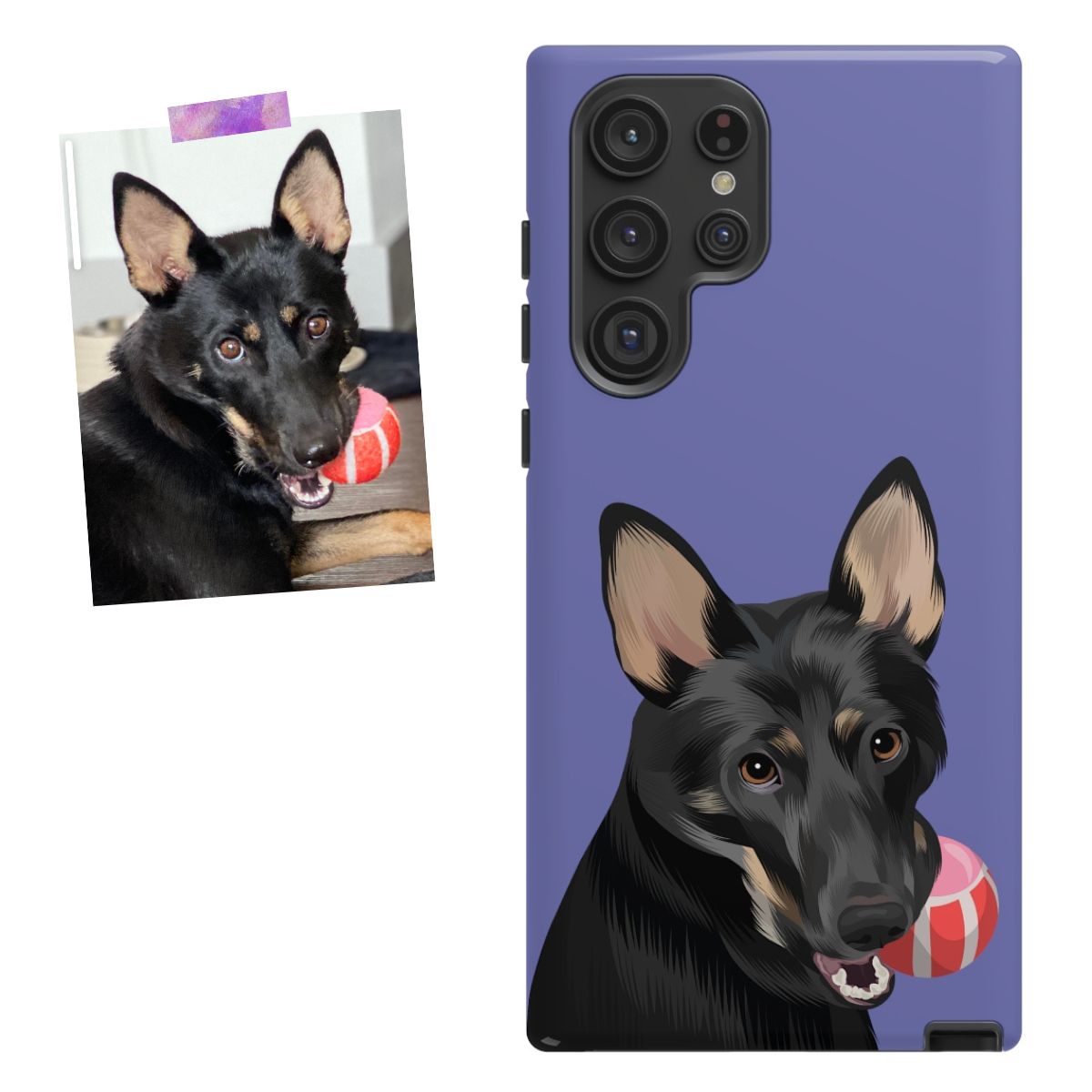 Pet Portrait Android Phone Cases