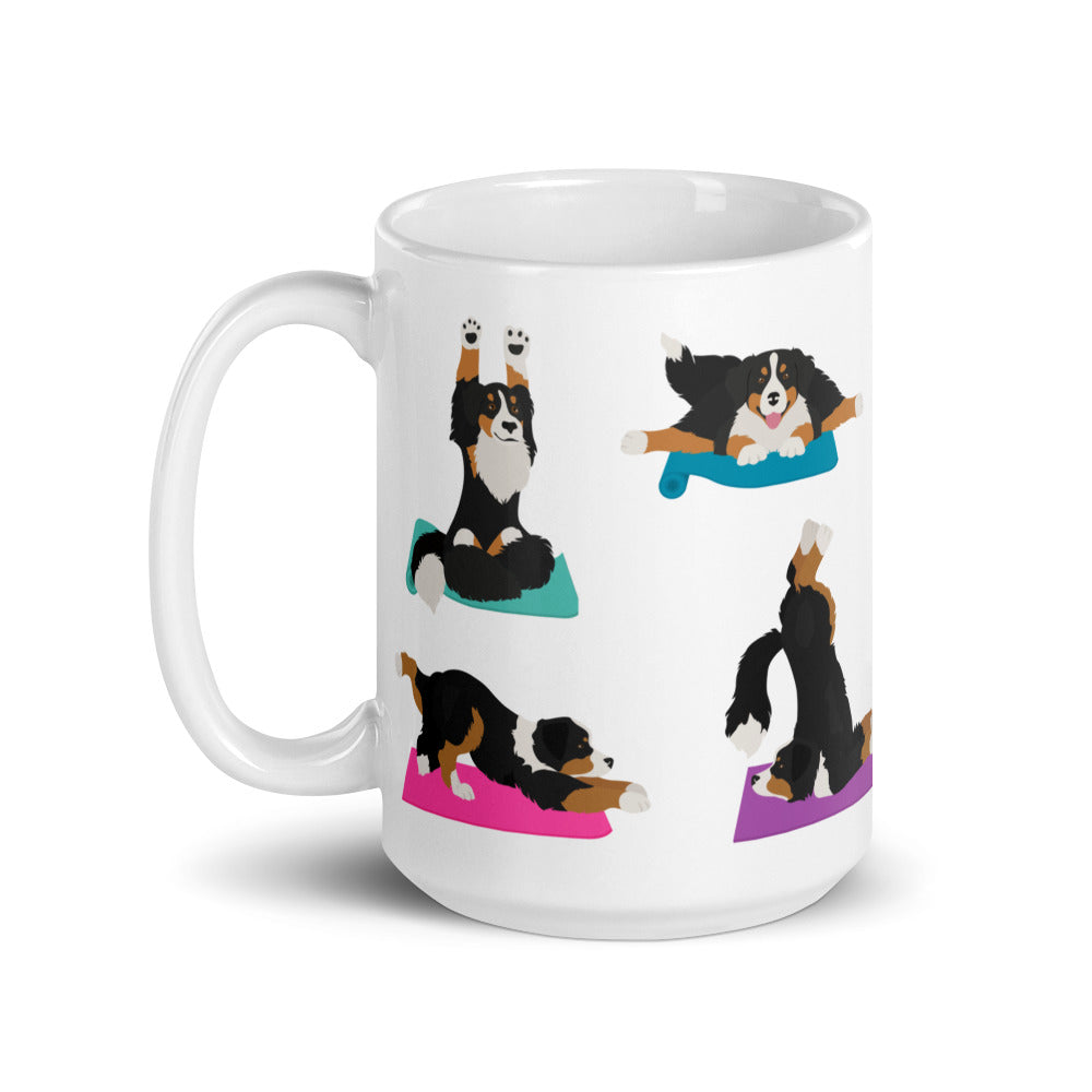 Yoga Dogs Mug