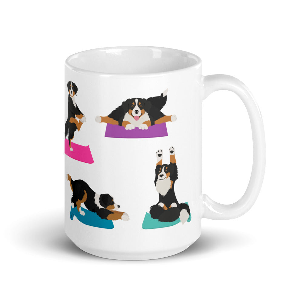 Yoga Dogs Mug