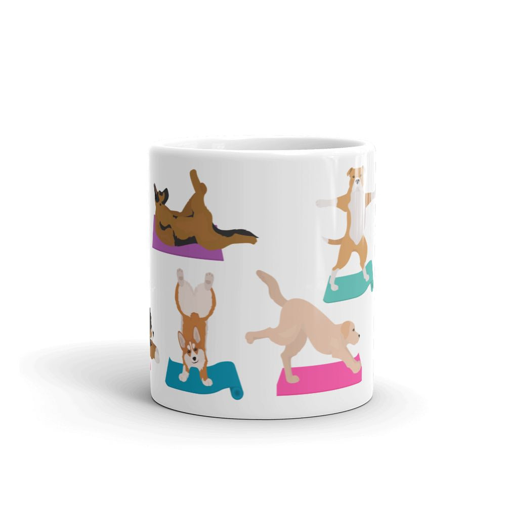 Yoga Dogs Mug