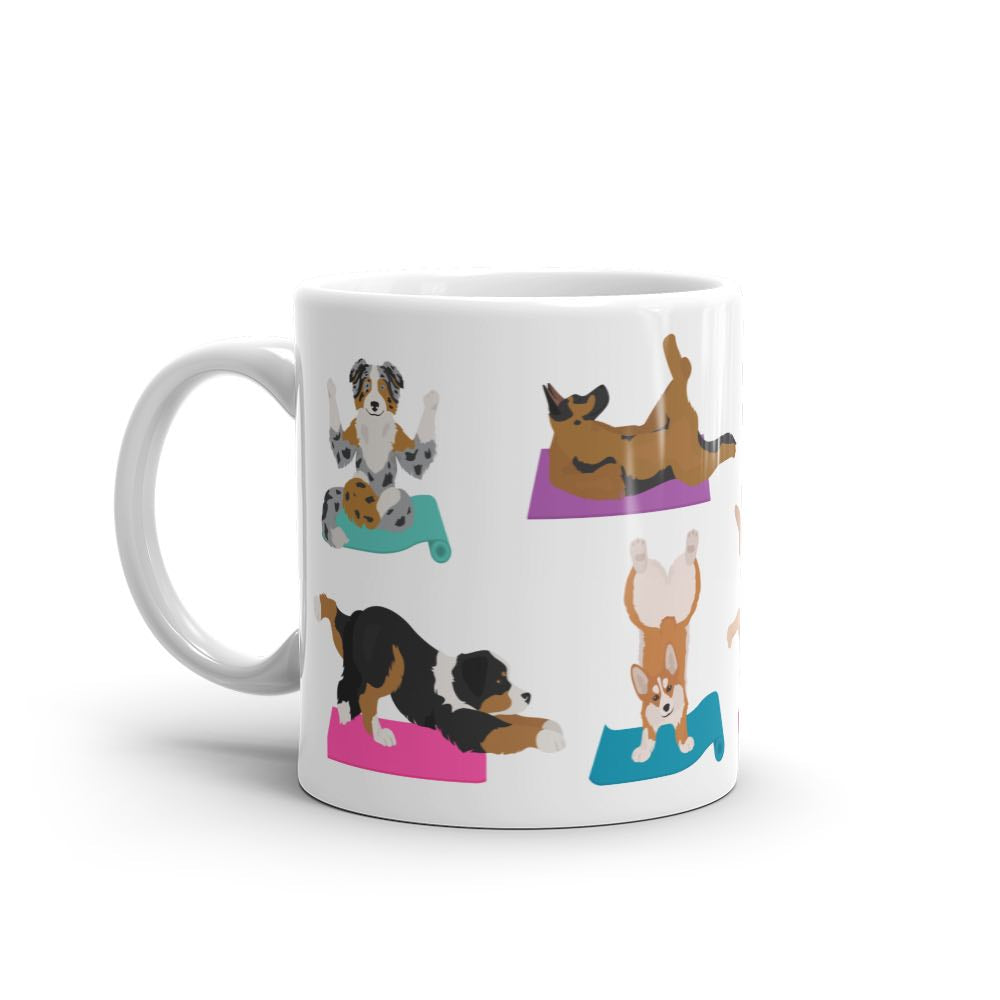 Yoga Dogs Mug