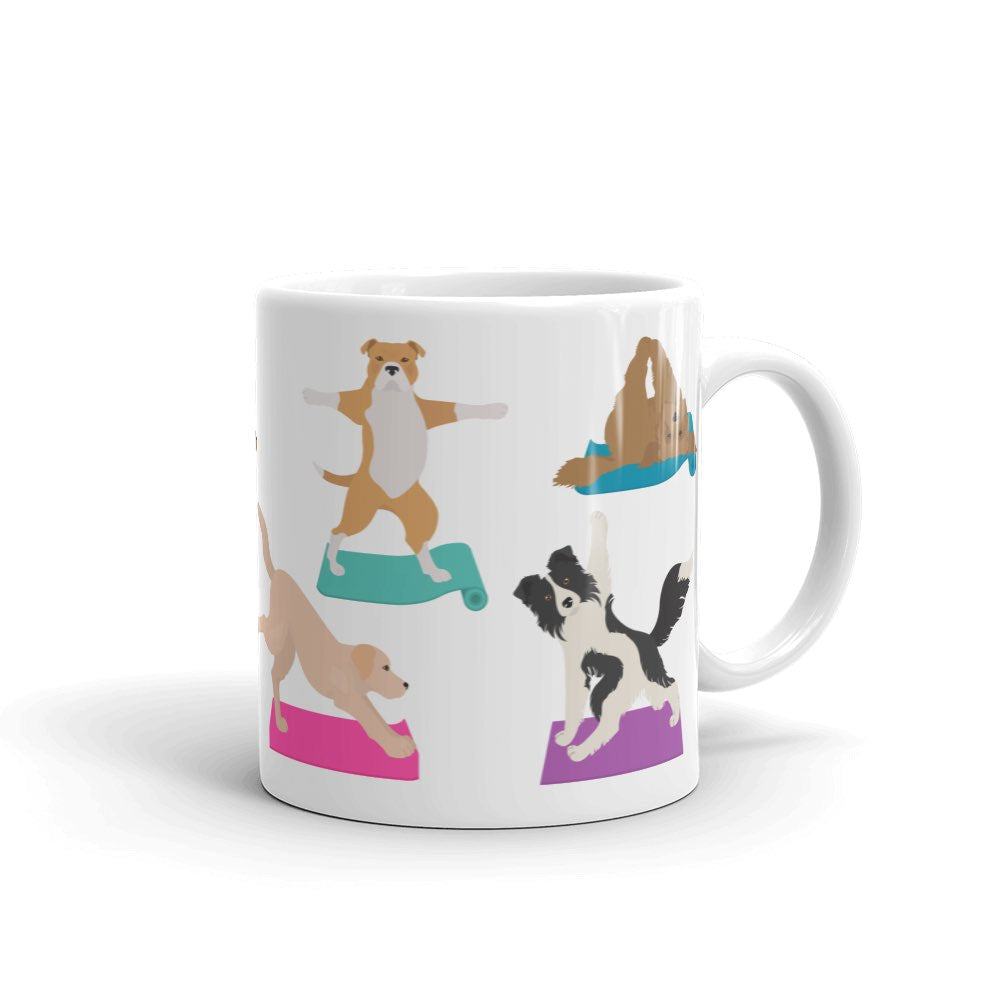 Yoga Dogs Mug