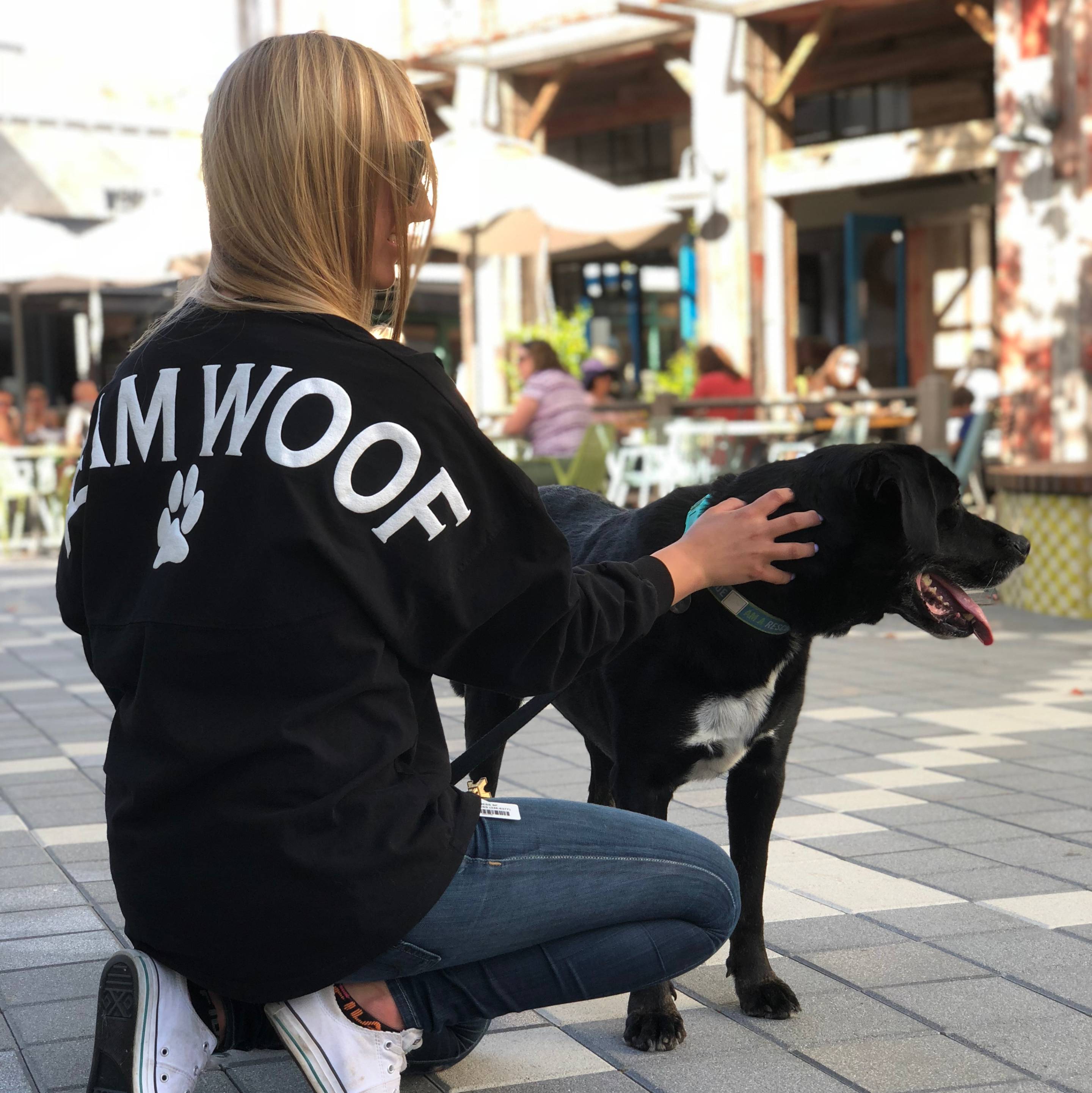 Dog Mom Spirit Jersey - Black or Coral