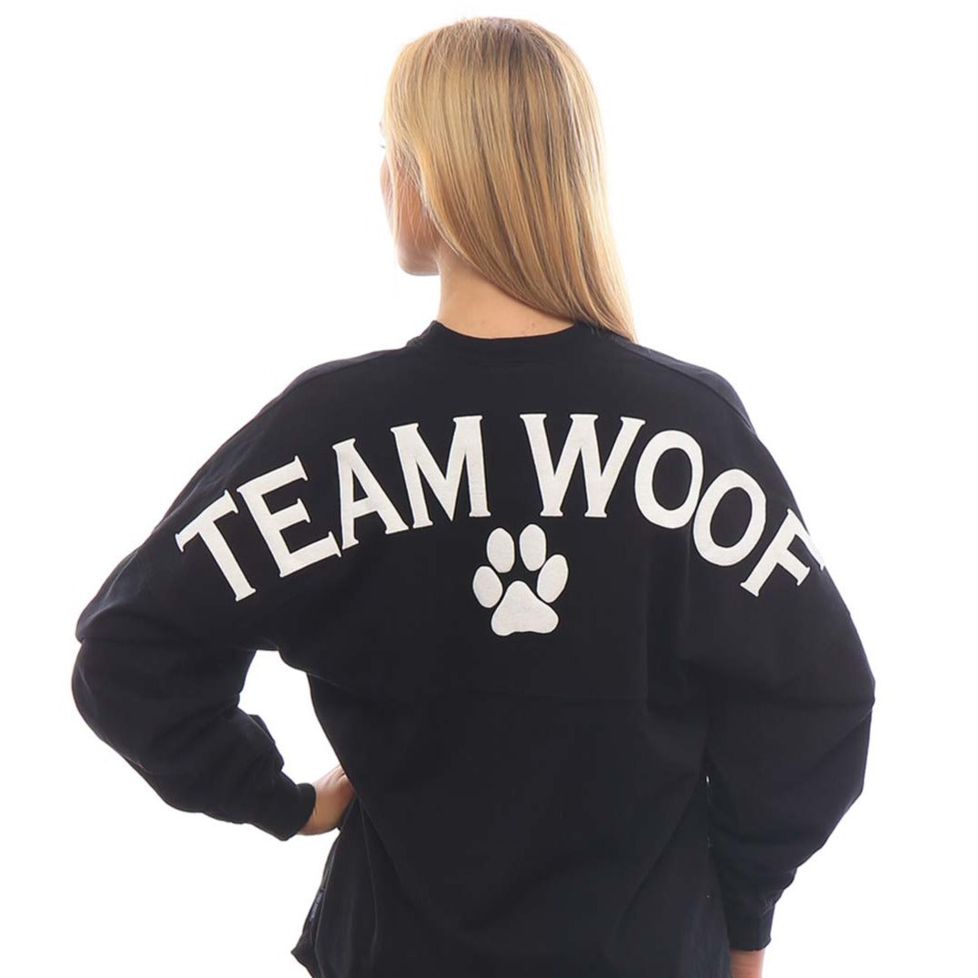 Team Woof Spirit Jersey® - Black or Coral