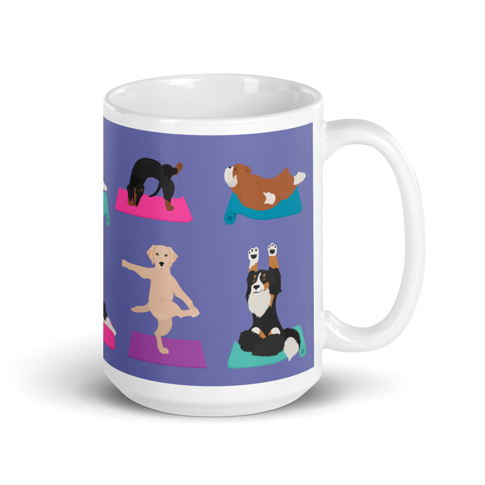 Yoga Dogs Mug