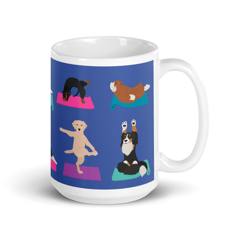 Yoga Dogs Mug