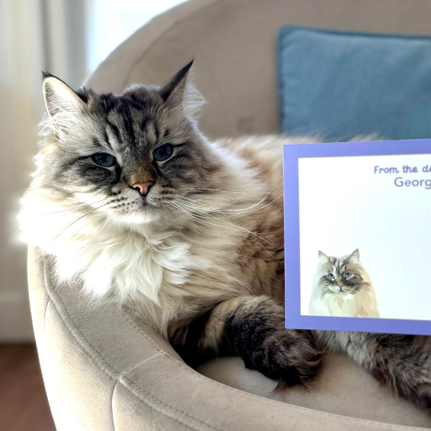 Custom Pet Portrait Gift Set - NEW!
