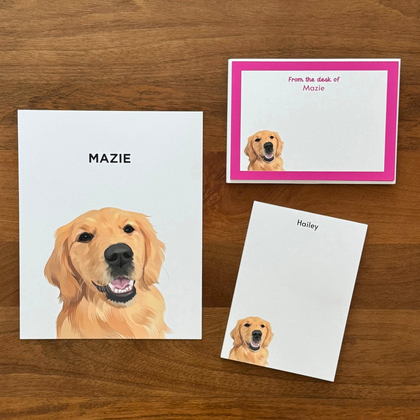 Custom Pet Portrait Gift Set - NEW!