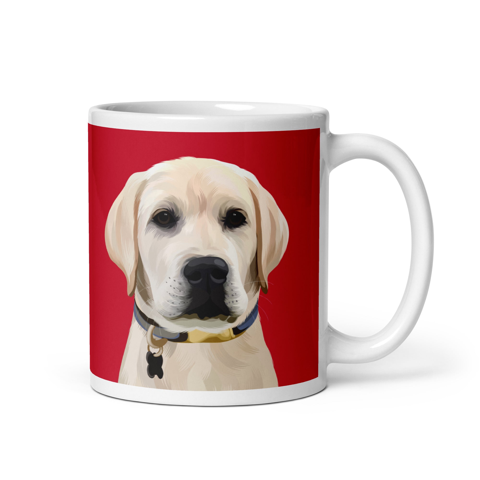 Custom Pet Portrait Mug - Two Sizes