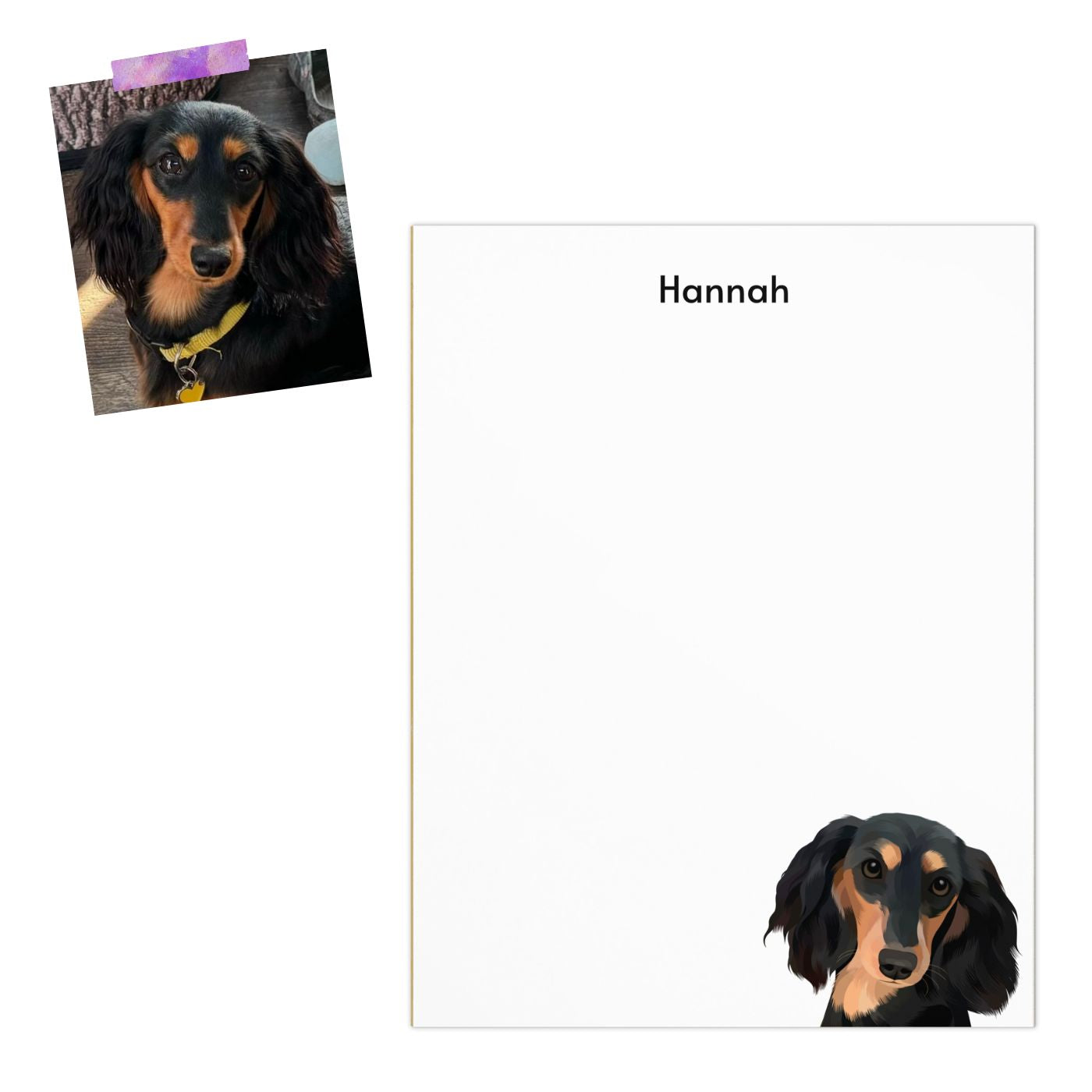 Custom Pet Portrait Notepads - NEW!