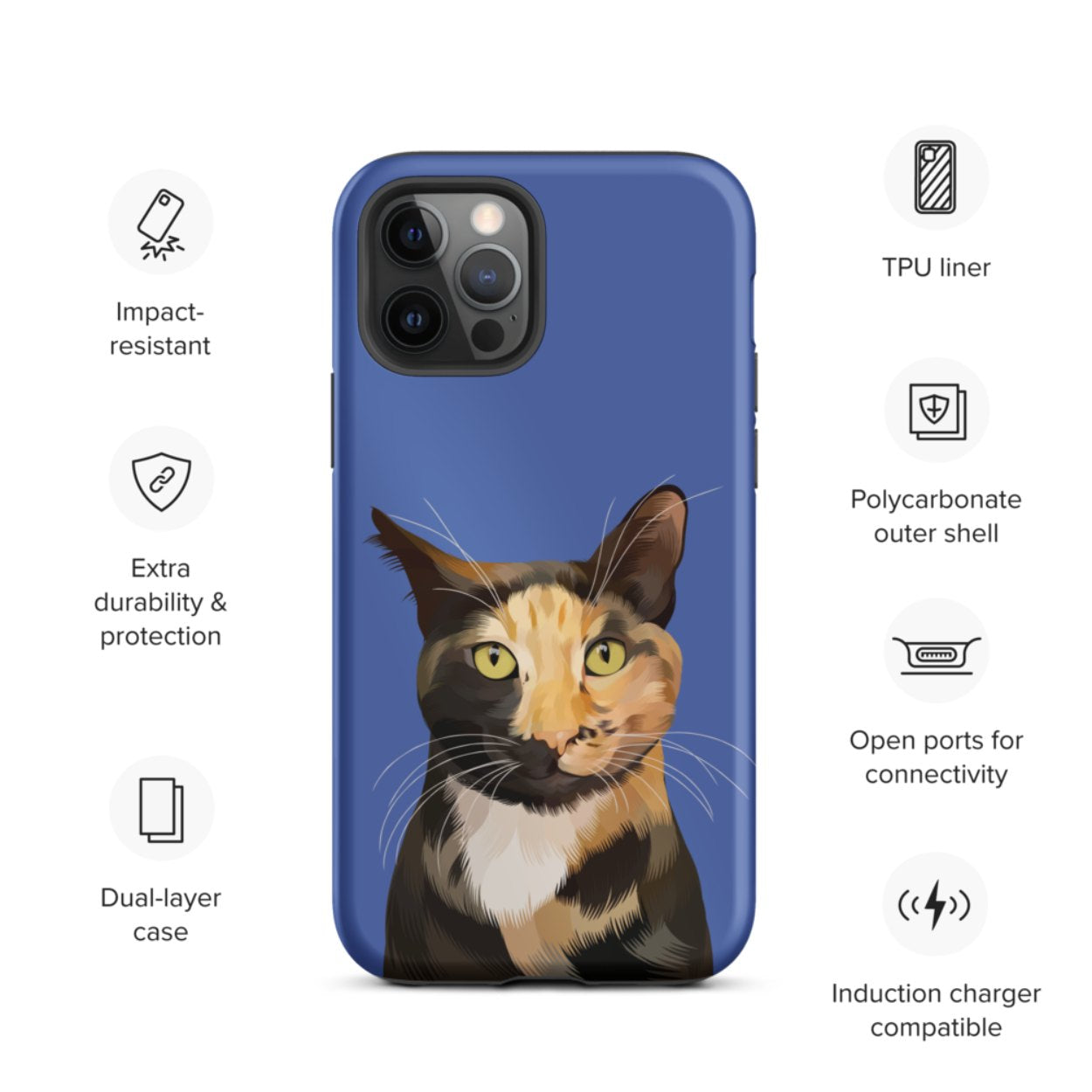 Custom Pet Portrait iPhone Case The Best Custom Gift for Pet Lovers